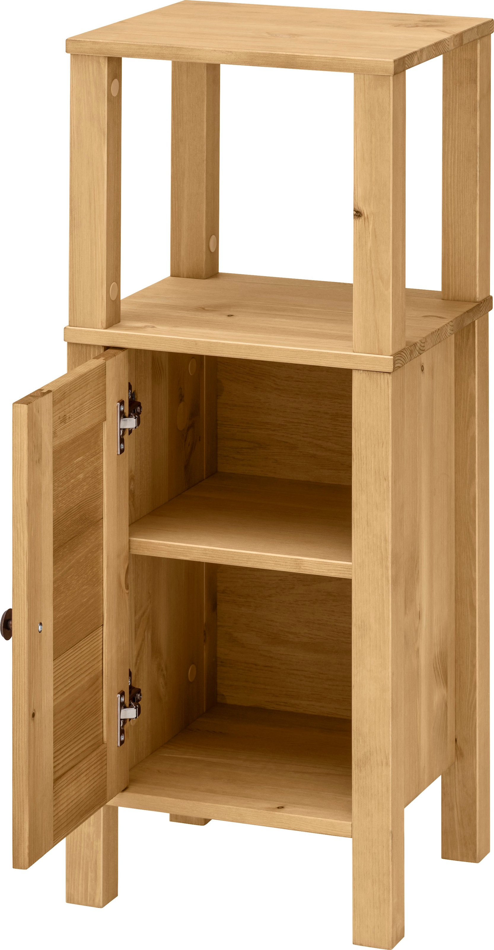 Home affaire Unterschrank »Ayanna«, aus Massivholz, FSC®, Lamellenfront, Breite 34 cm
