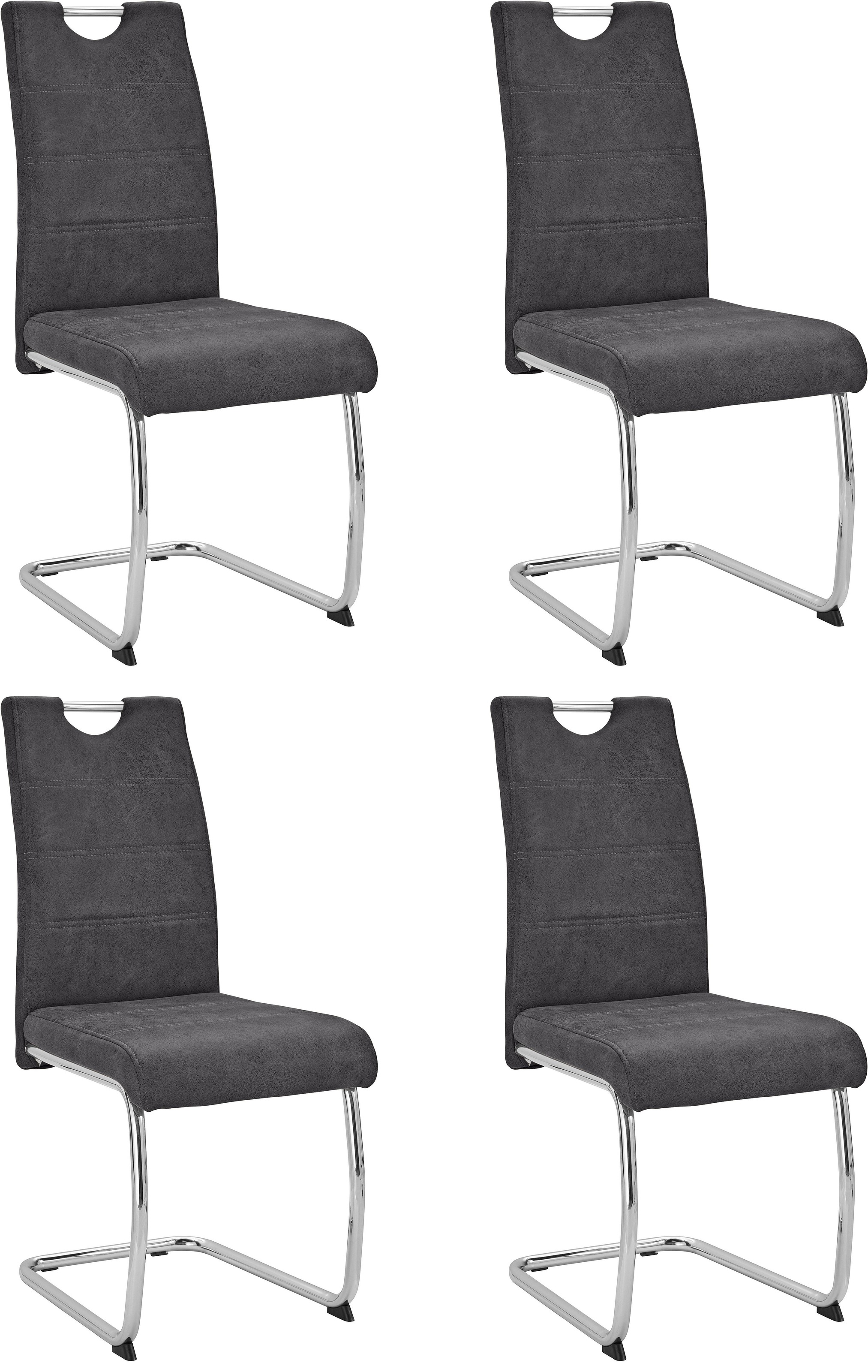 HELA Freischwinger "Flora, Esszimmerstühle" (Set) 4 Stk.Schwingstuhl Set: 1 günstig online kaufen