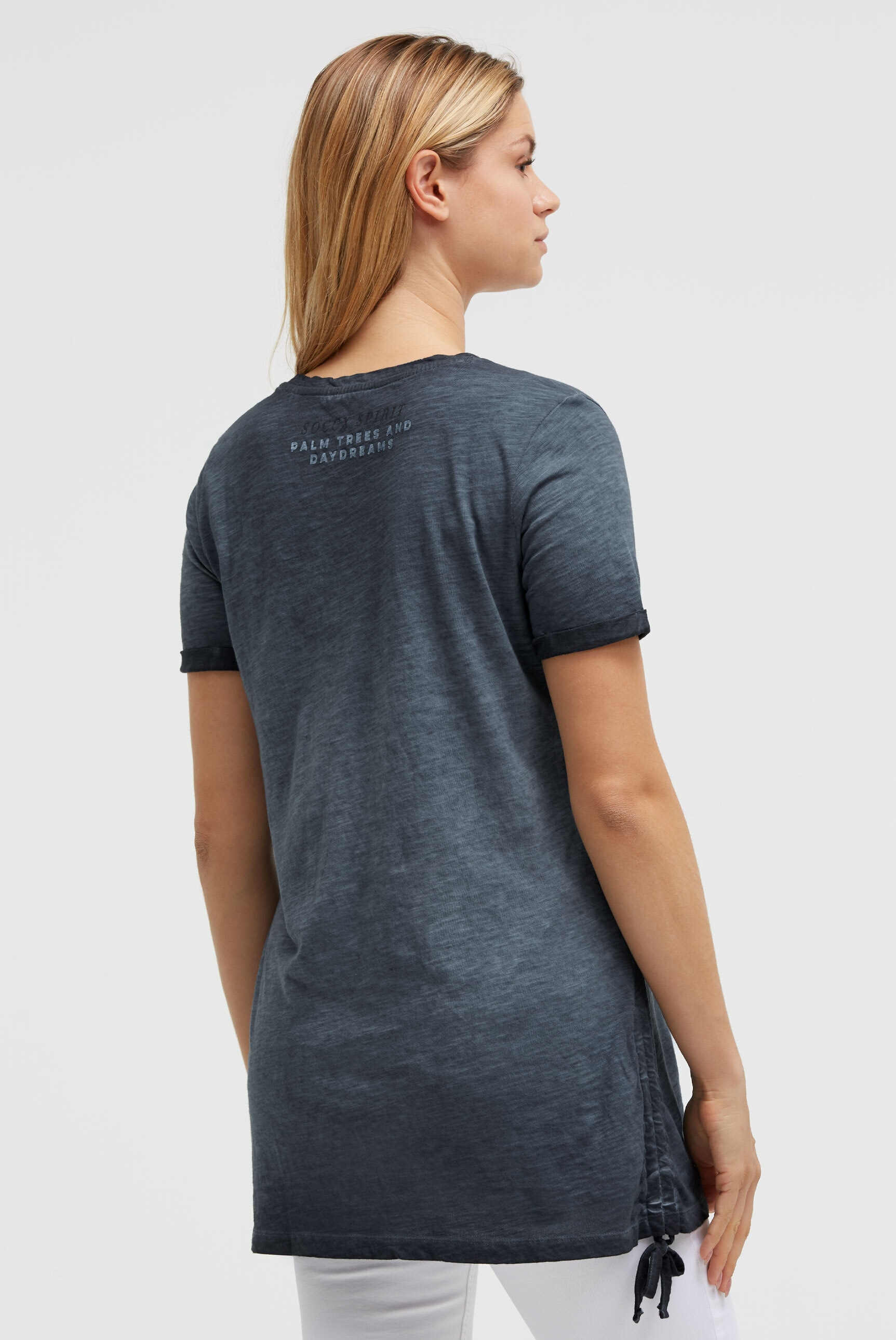 SOCCX V-Shirt aus Baumwolle