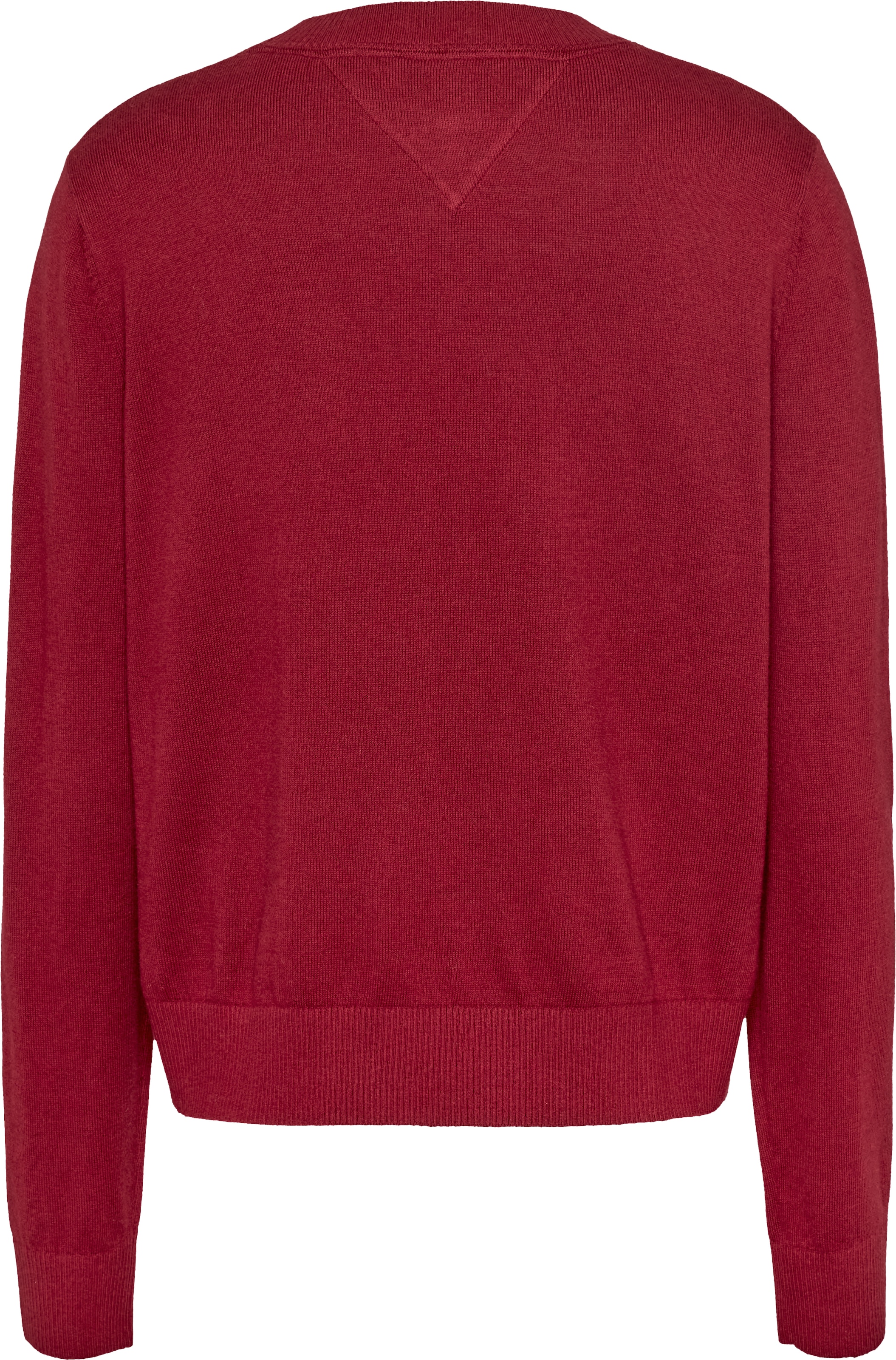 Tommy Jeans Strickpullover »TJW ESSENTIAL CREW NECK SWEATER«, mit Logostickerei