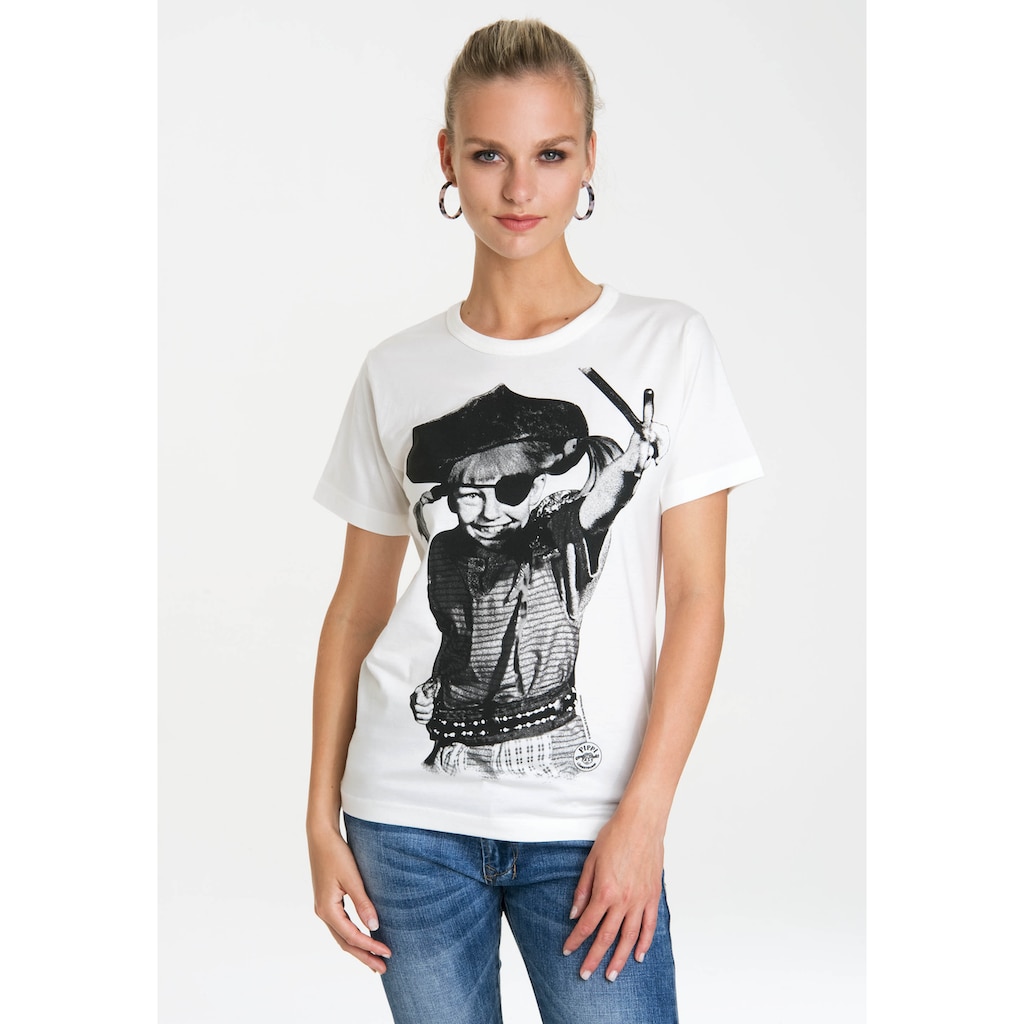 LOGOSHIRT T-Shirt »Pippi Langstrumpf – Pirat« mit lizenziertem Originaldesign
