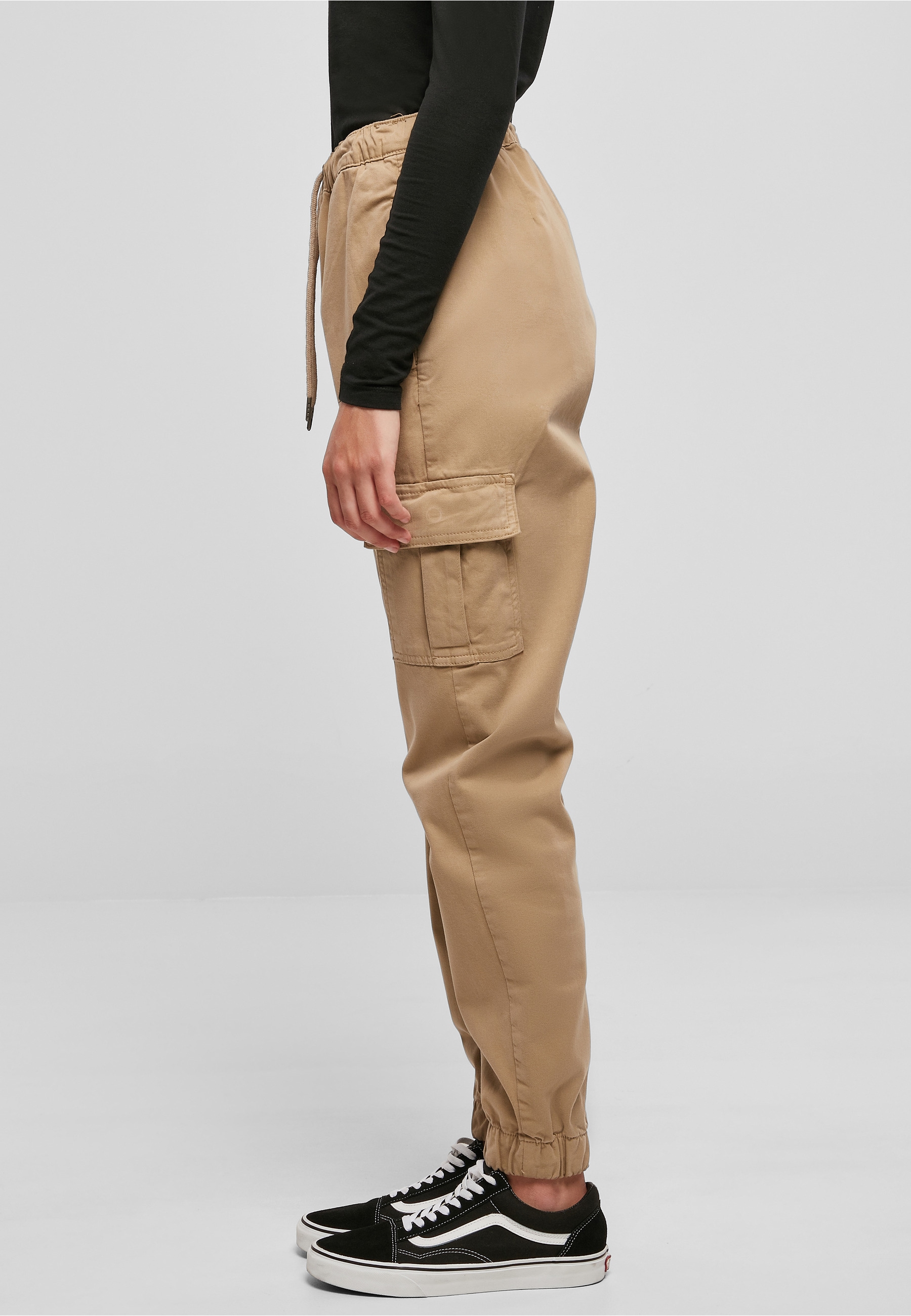 URBAN CLASSICS Stoffhose »Urban Classics Damen«
