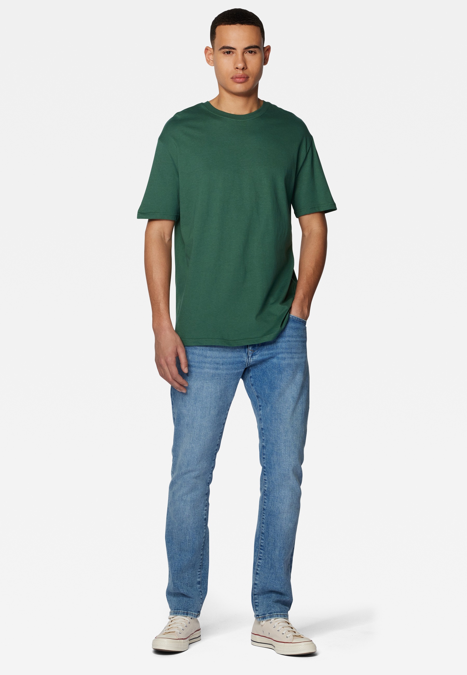 Mavi Rundhalsshirt »SHORT SLEEVE TEE« Basic Tee