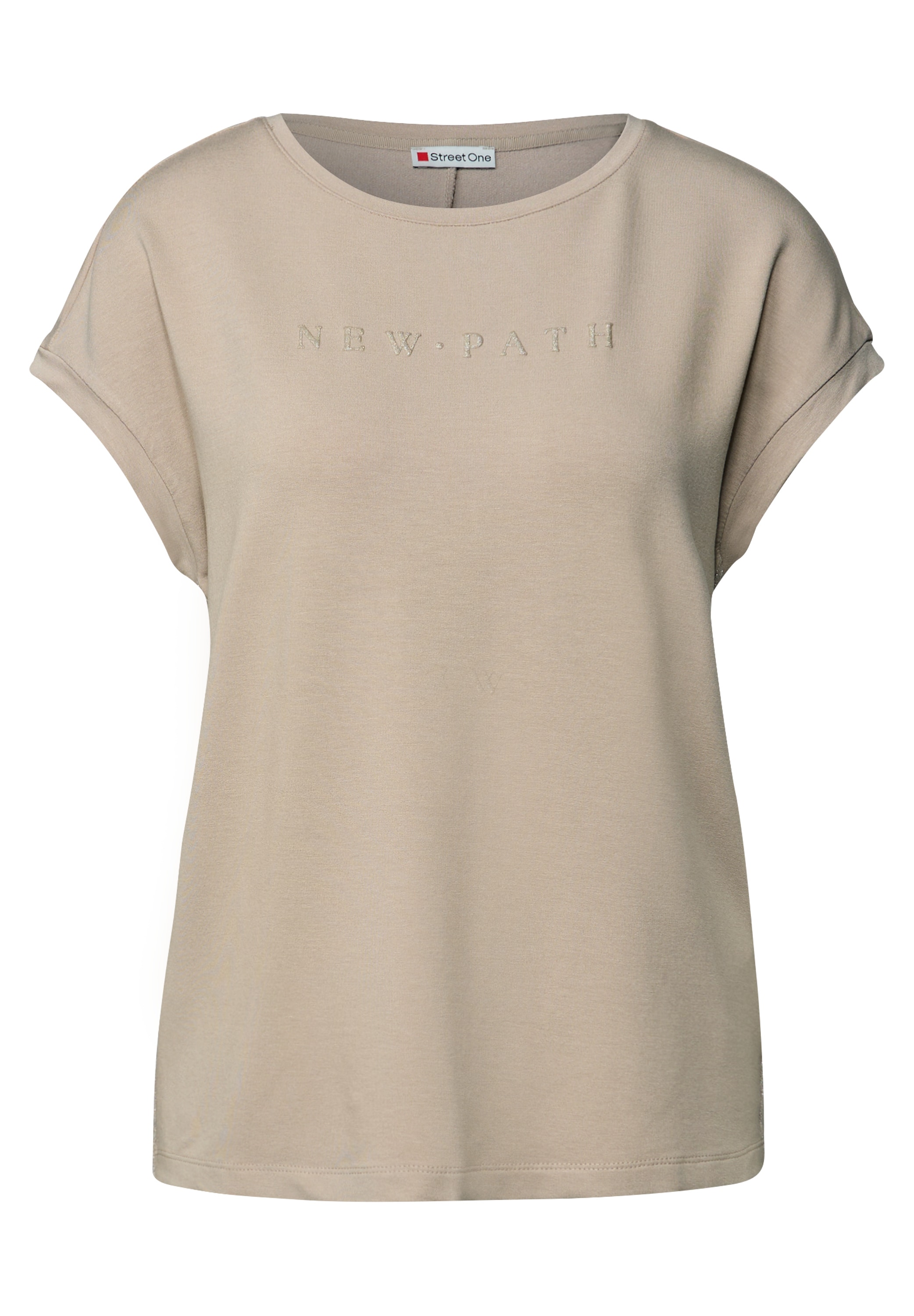 STREET ONE T-Shirt, mit Glitzerdetails