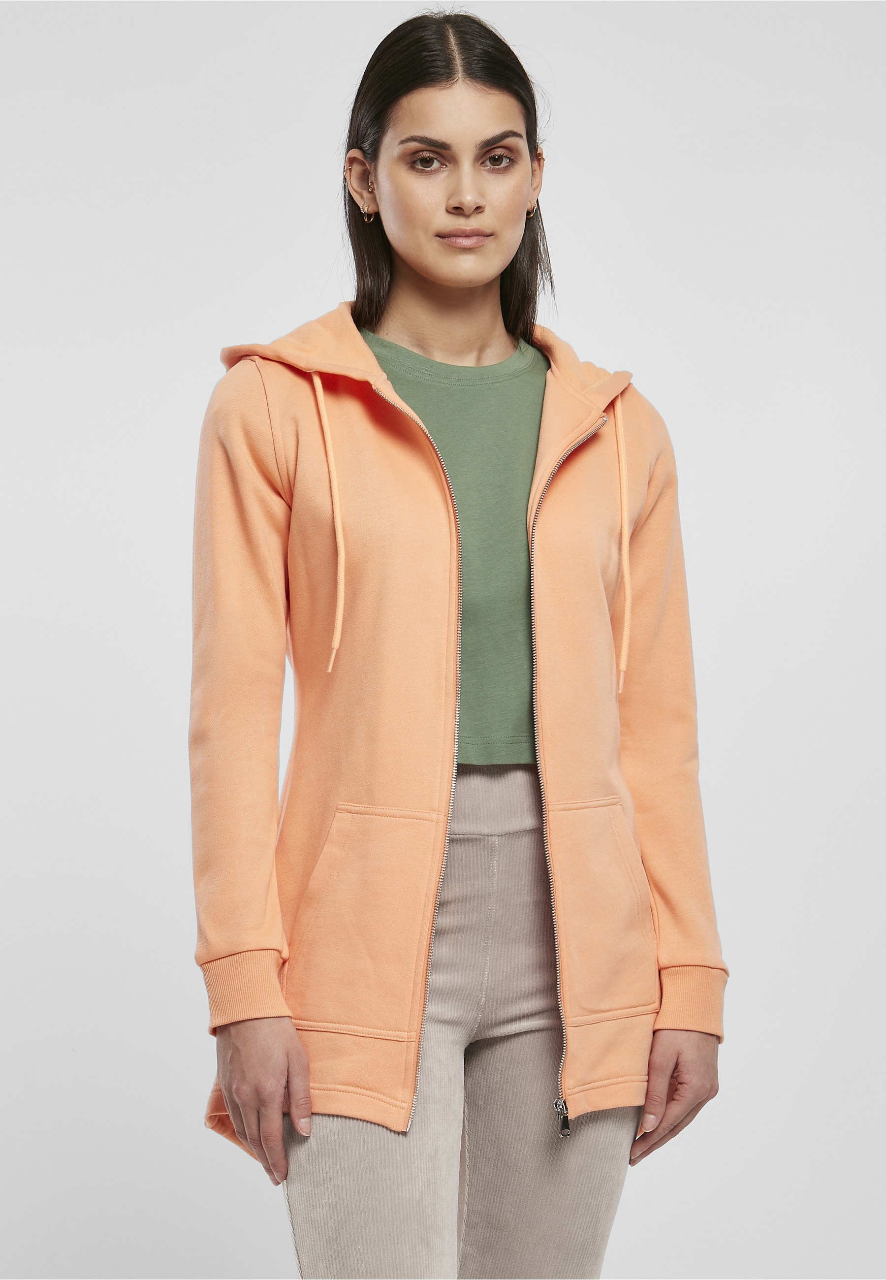 URBAN CLASSICS Cardigan »Urban Classics Damen Ladies Sweat« 1 Stk.