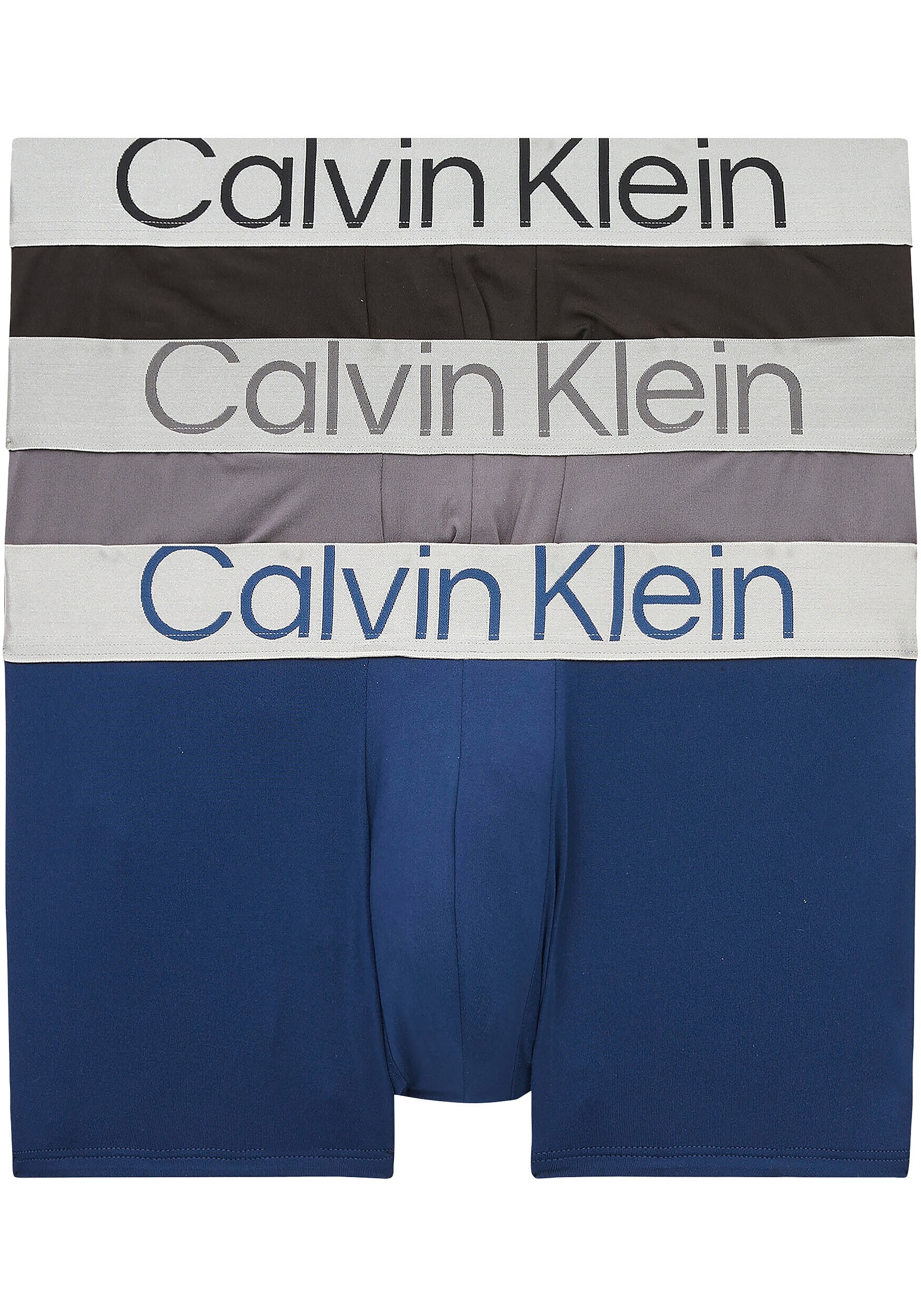 Calvin Klein Underwear Trunk »LOW RISE TRUNK 3PK«, (Packung, 3er-Pack), mit Calvin Klein Logo-Elastikbund