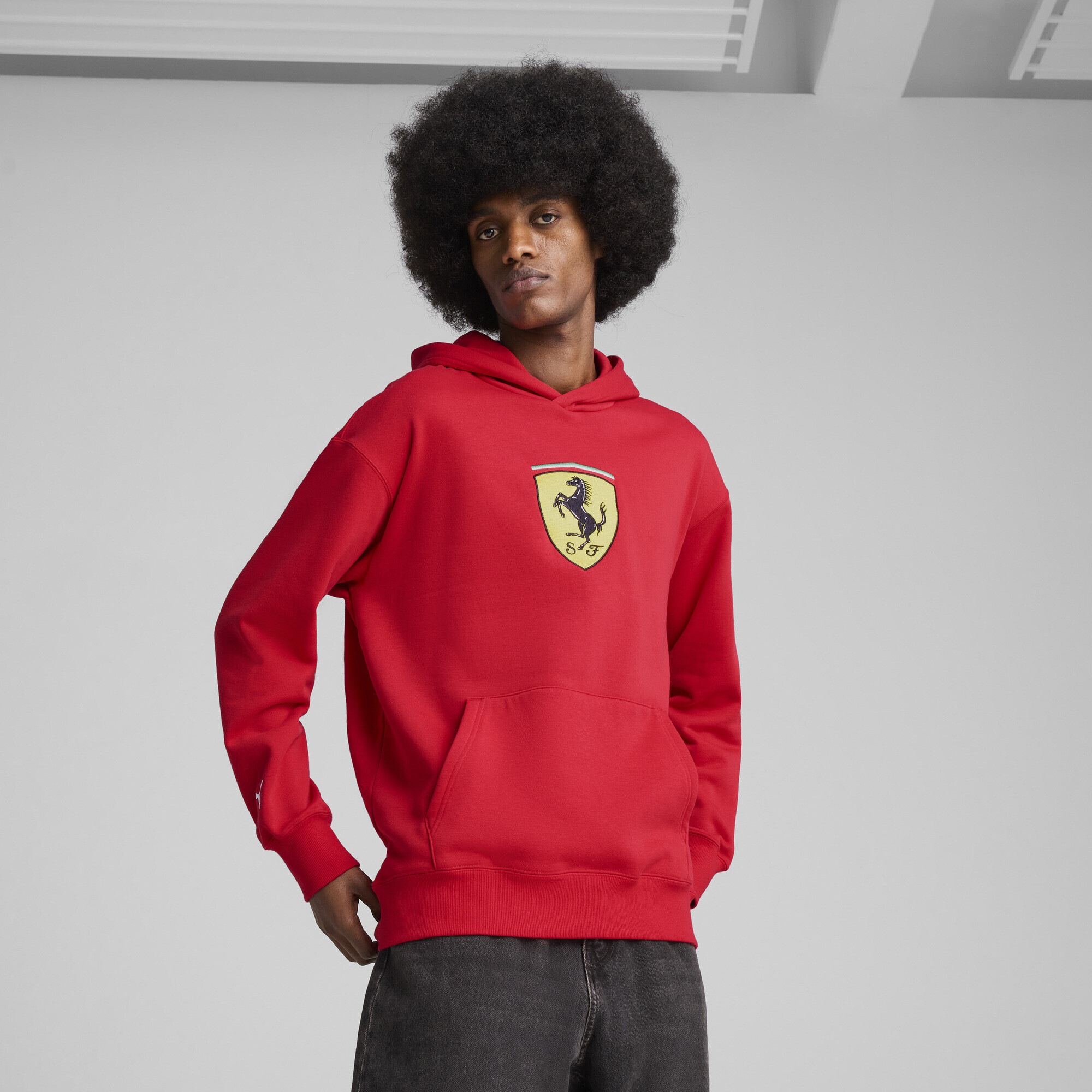 PUMA Hoodie »Scuderia Ferrari HP Race Big Shield Hoodie Herren«