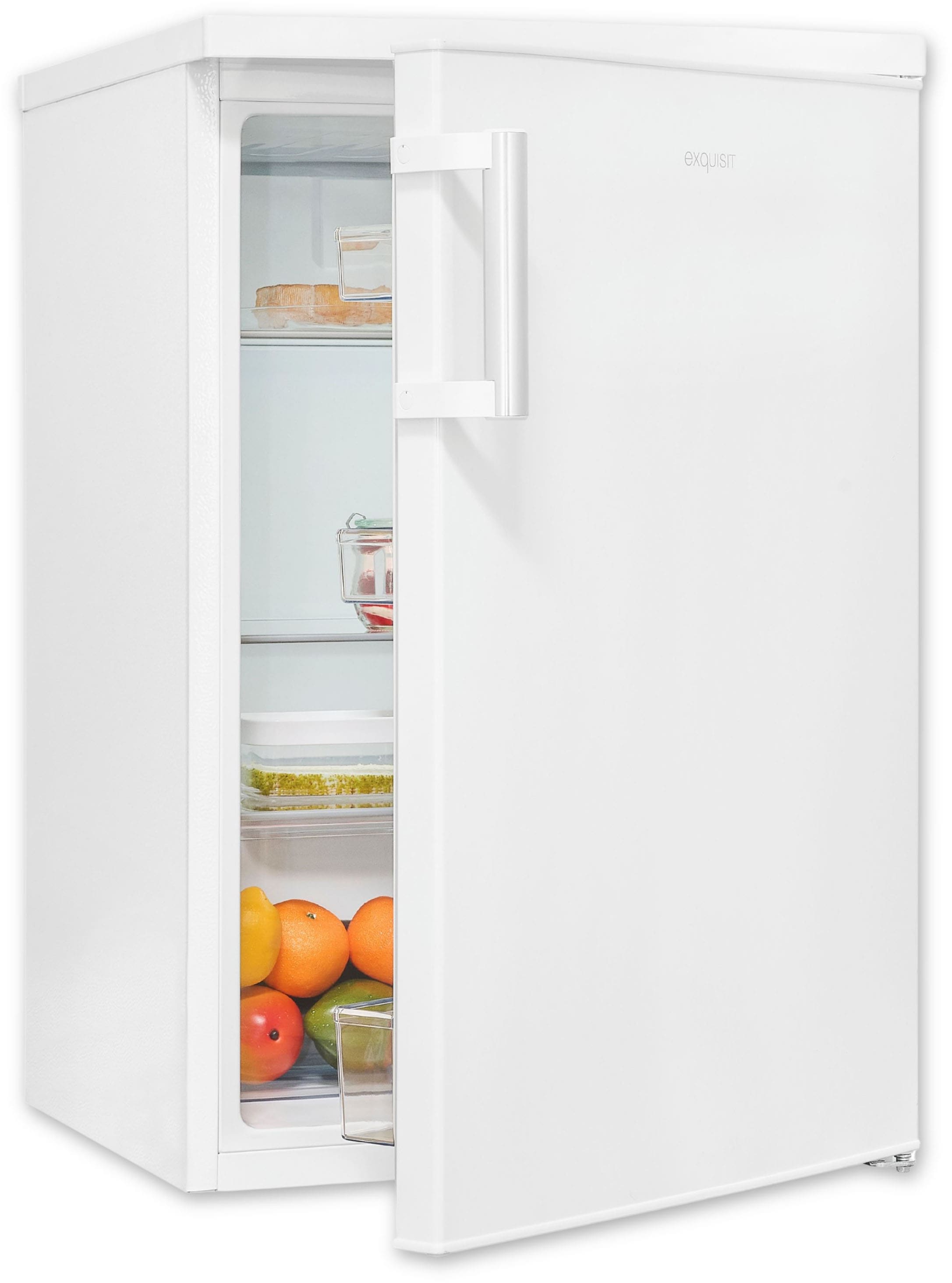 exquisit Kühlschrank KS16-V-H-010C weiss "KS16-V-H-010C weiss" 84,5 cm hoch günstig online kaufen