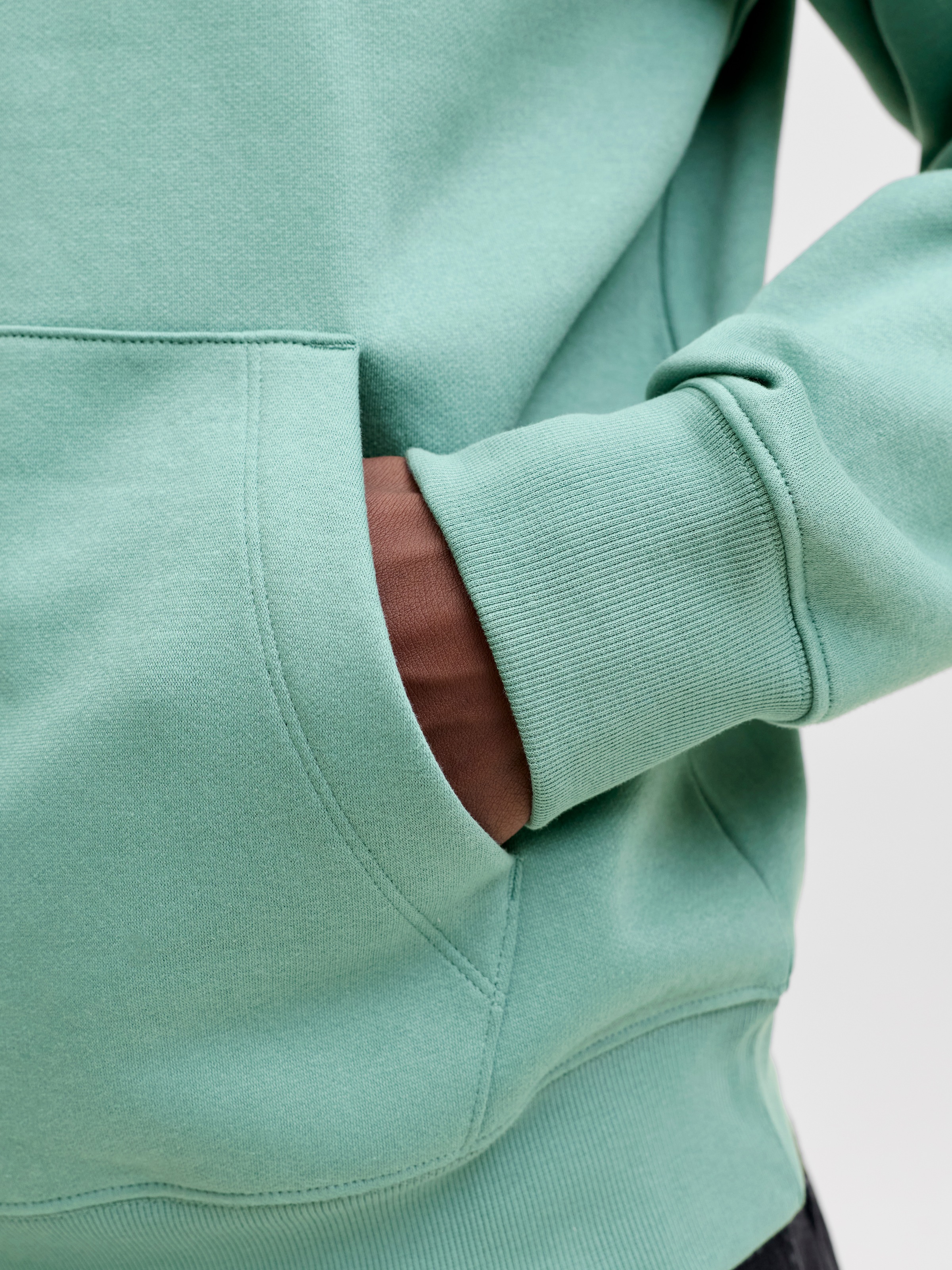 Thumbnail - Jack & Jones Kapuzensweatshirt "JJESTAR mit 3D-Print und Kapuze für vielseitige Anlässe", mit 3d-Print