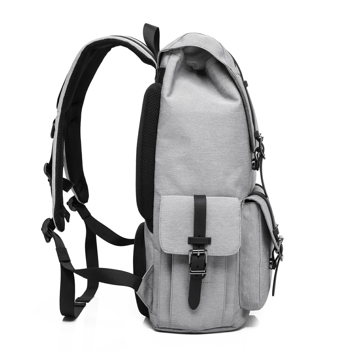 PEAK TIME Tagesrucksack »PT-301«, stylischer urbaner Rucksack mit Zierschnallen