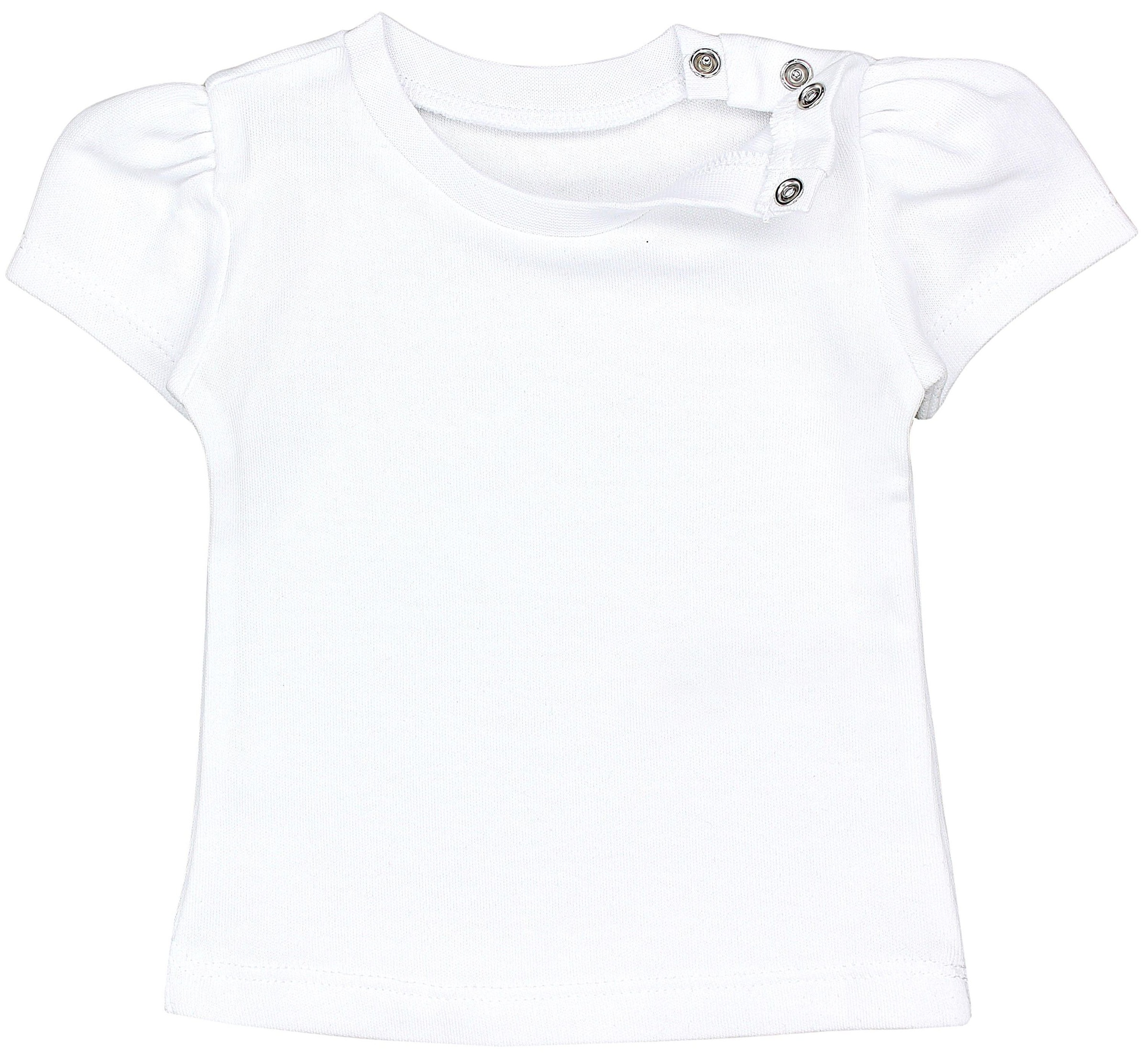 TupTam T-Shirt »Shirt Baby Mädchen Kurzarm T-Shirt 5er Set«