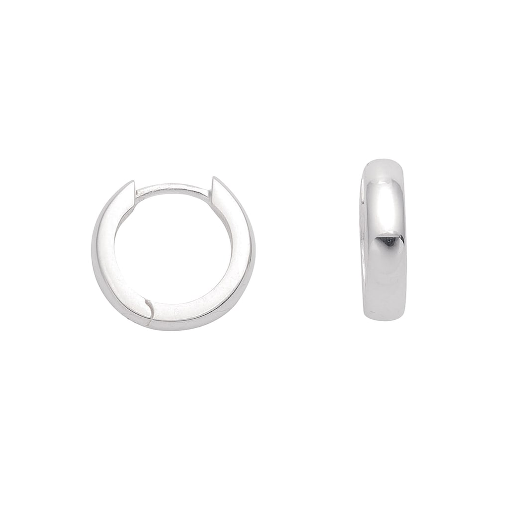Adelia´s Paar Ohrhänger »925 Silber Ohrringe Creolen Ø 12 mm« Silberschmuck für Damen