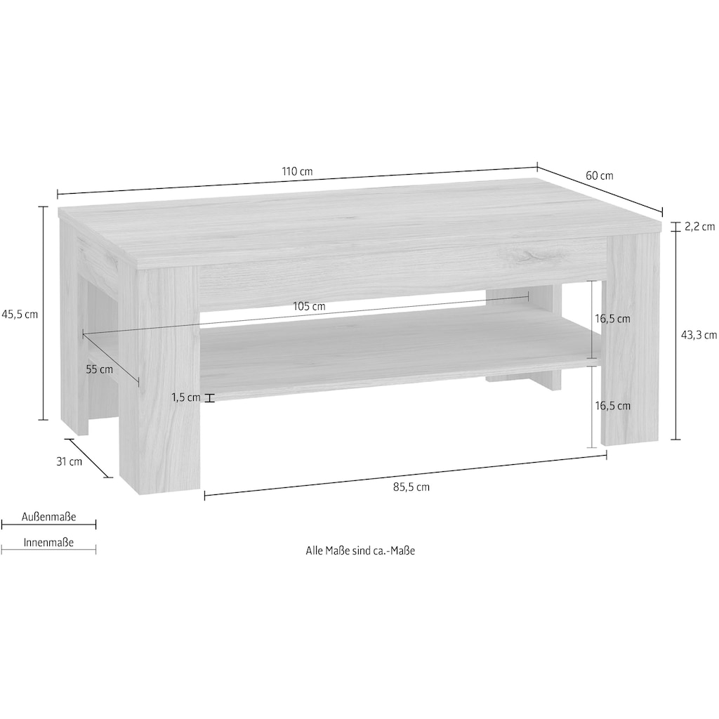 FORTE Couchtisch