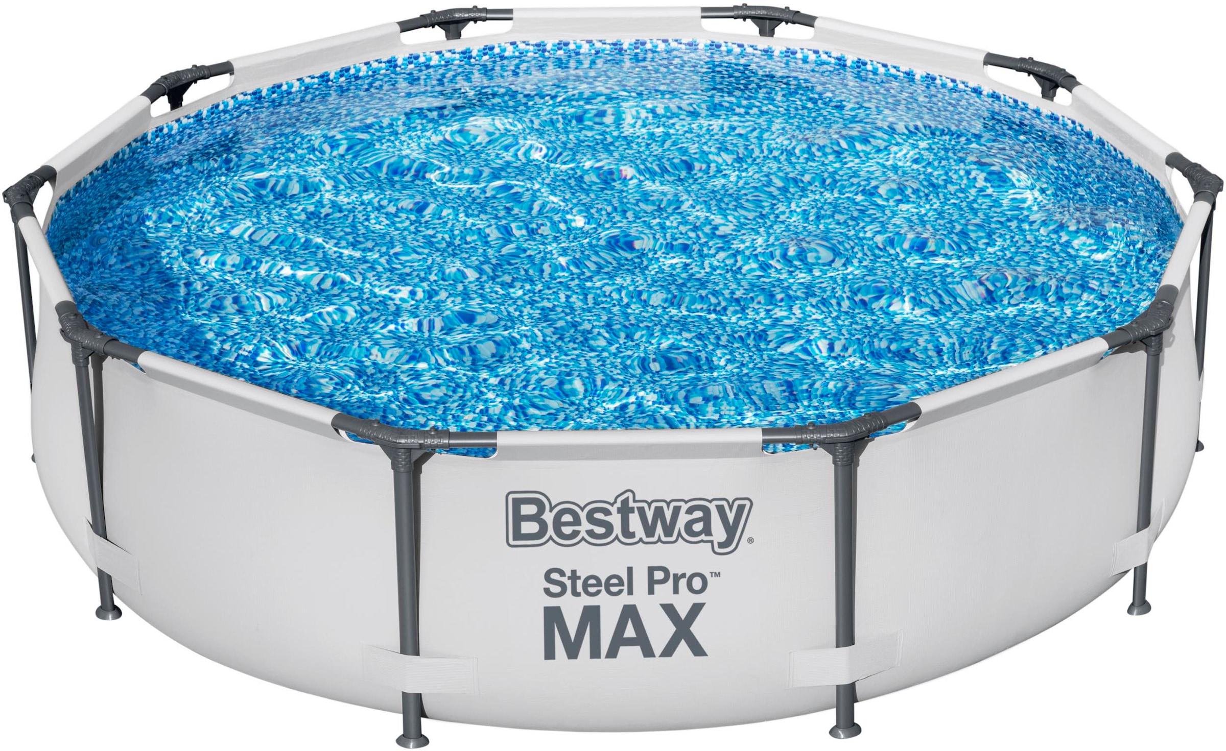 Bestway Framepool »Steel Pro MAX™«, (Set), Ø 305 x 76 cm