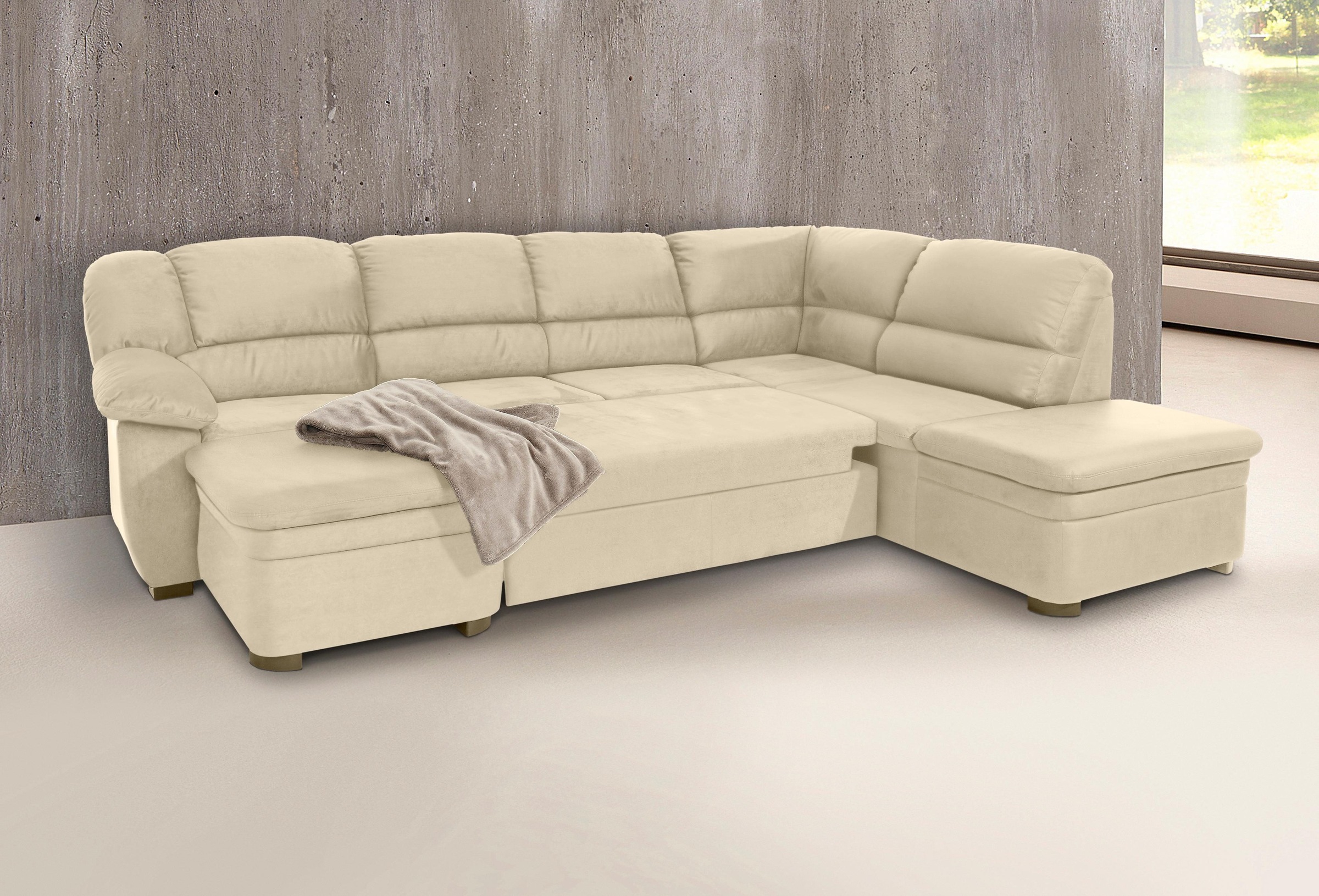 COTTA Sofa »Casino U-Form« patogi su miegoji...