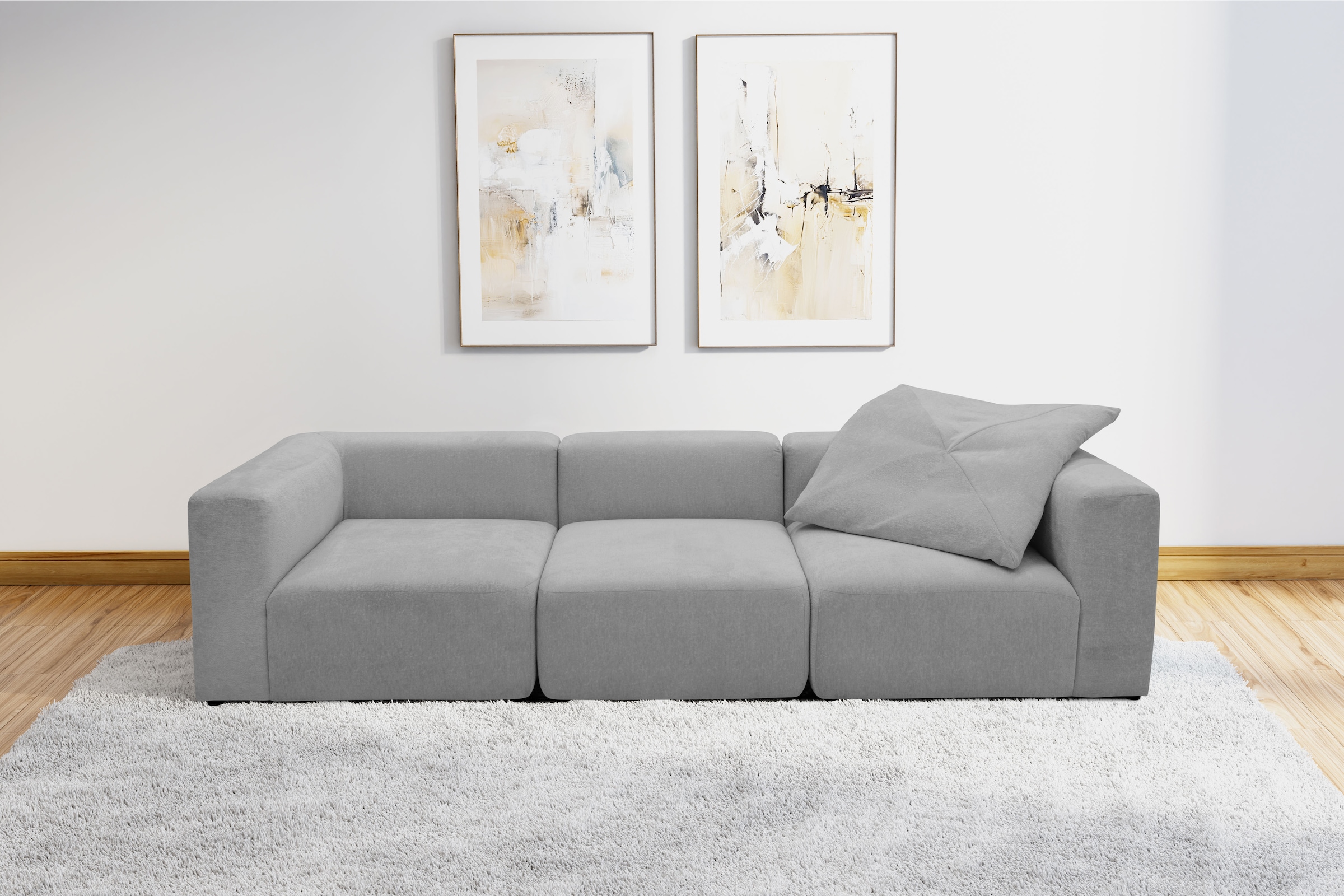 Home affaire 3-Sitzer "Utvik bestehend aus 2 Eck- und 1 Mittelelement" einz günstig online kaufen