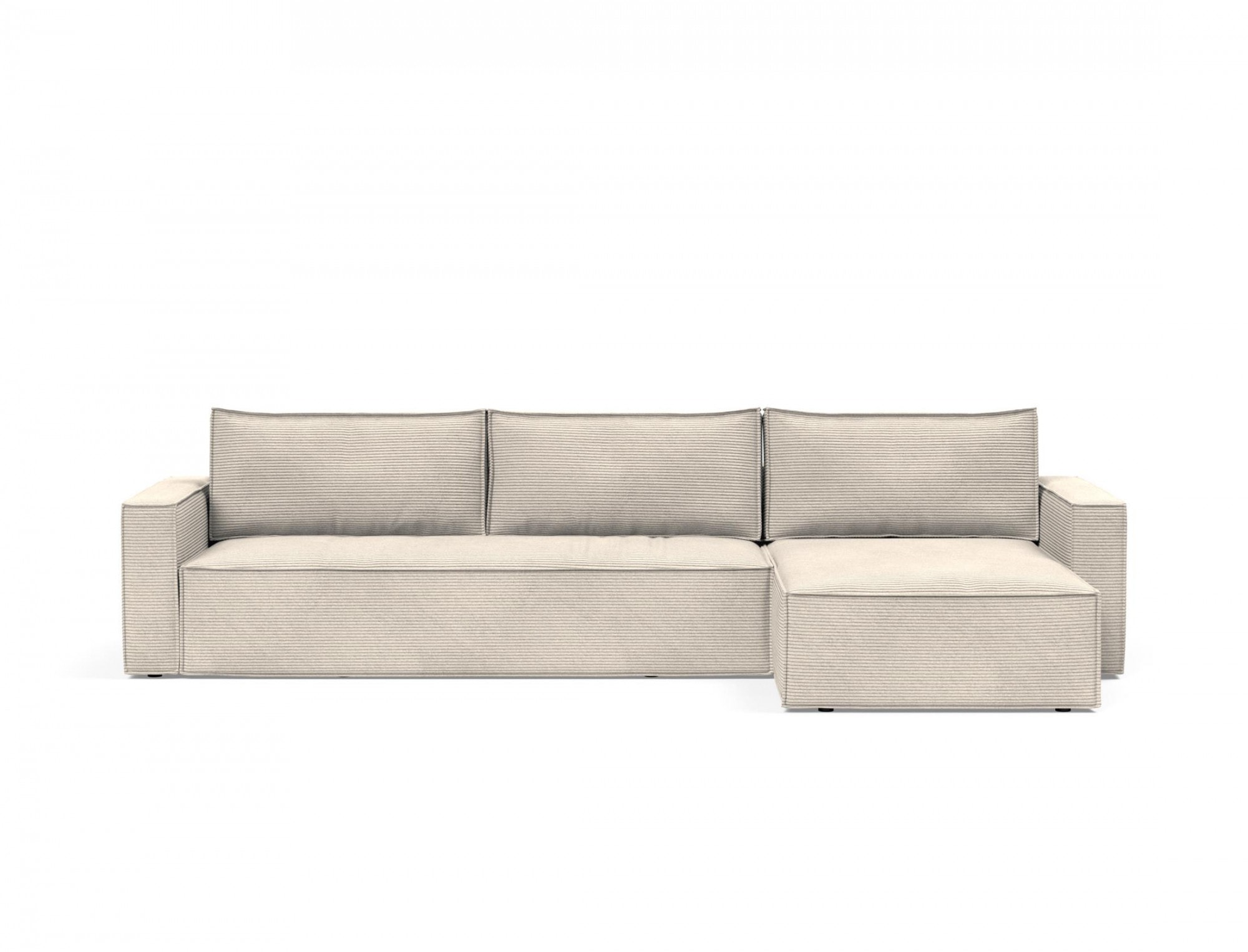 INNOVATION LIVING ™ Ecksofa "Newilla, bequemes L-Form Sofa mit Funktion & Bettkasten, B: 340cm" 10cm Pocket Spring Komfort, großer Stauraum, stabile Stahlkonstruktion