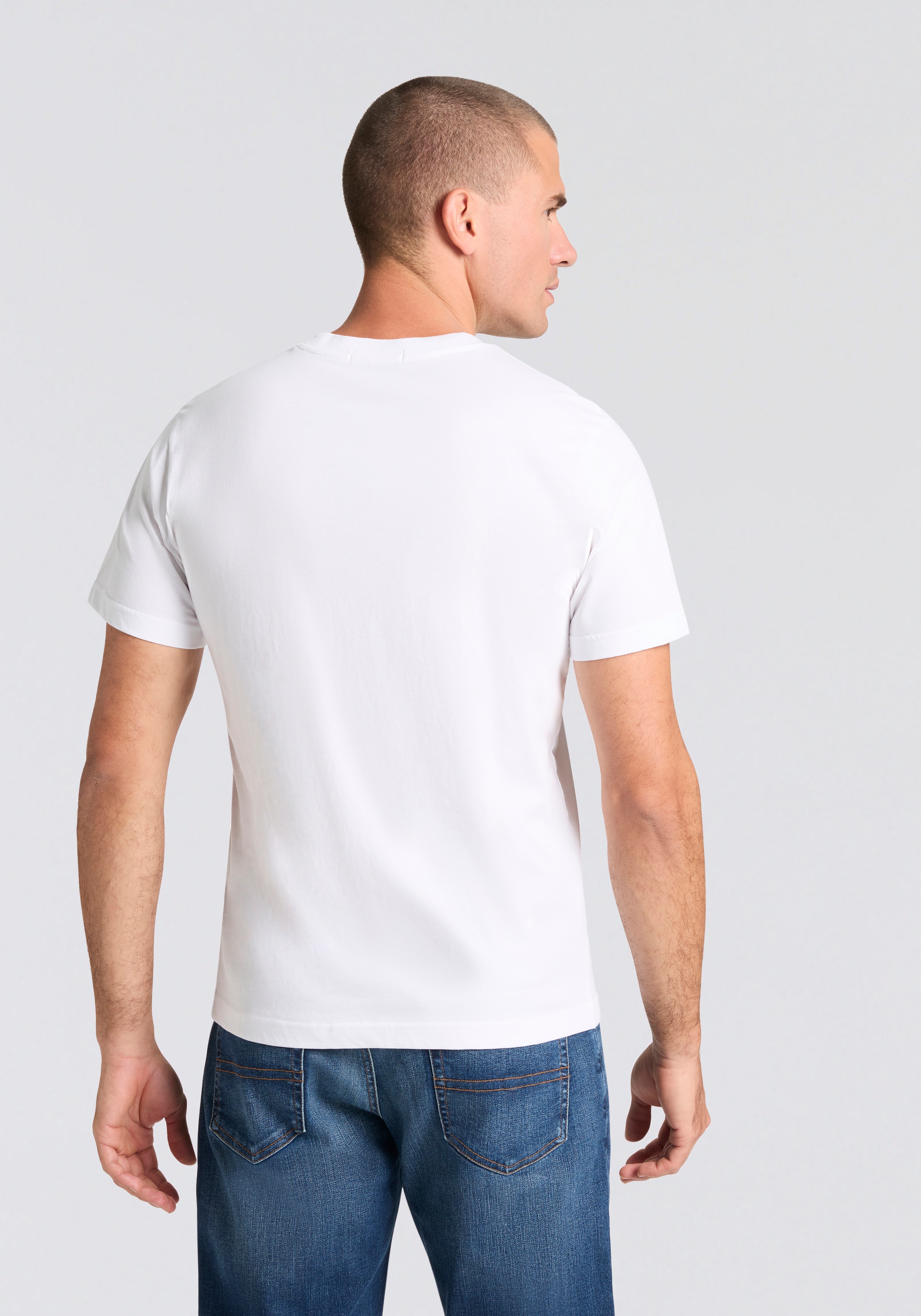 Replay T-Shirt Kontrastfarbener Replay- Druck günstig online kaufen