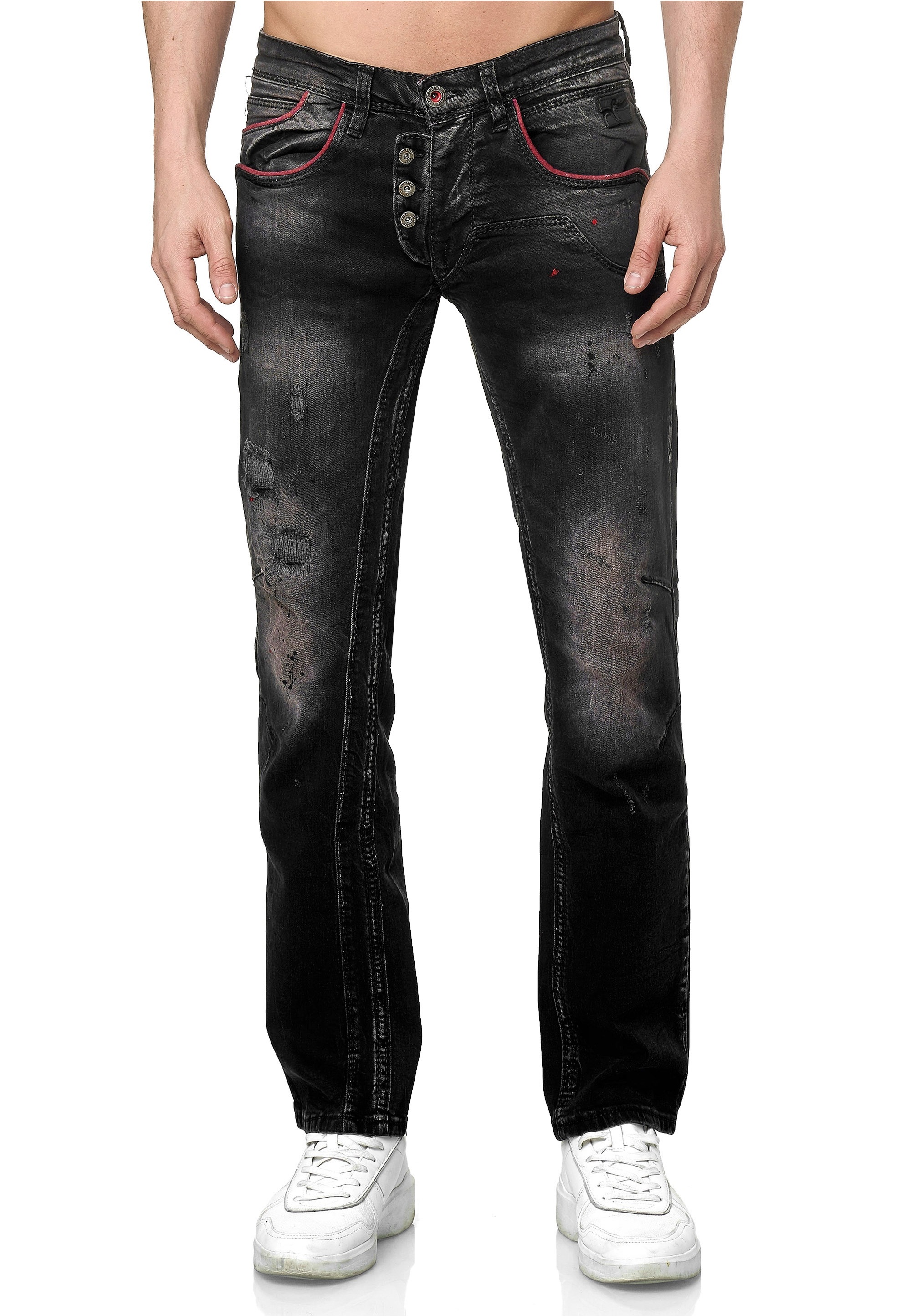 Rusty Neal Bequeme Jeans, in geradem Schnitt