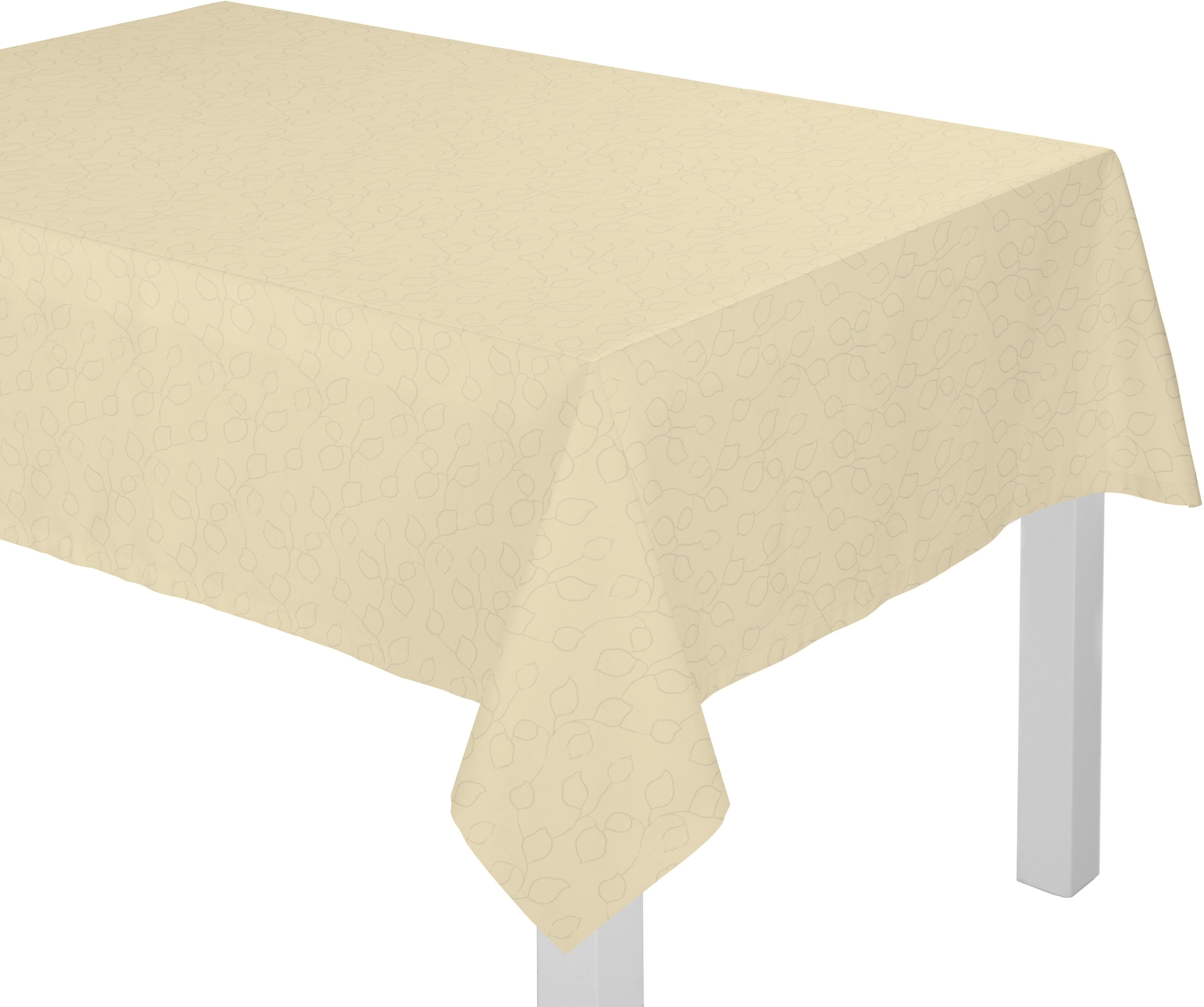 Wirth Tischdecke "Westport" Made in Germany, Jacquard Dekostoff, Blatt-Desi günstig online kaufen