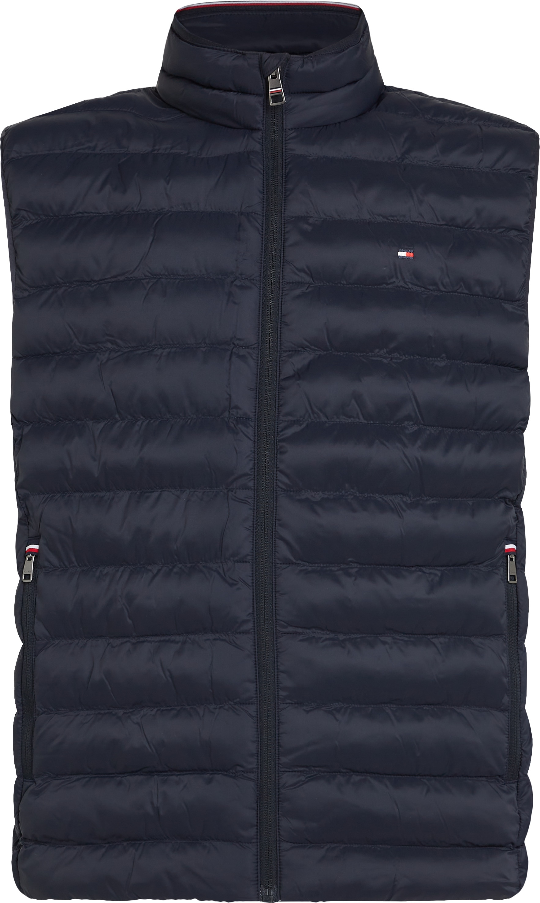 Tommy Hilfiger Big & Tall Steppweste »BT-PACKABLE RECYCLED VEST-B«, in Großen Größen, Logostickerei