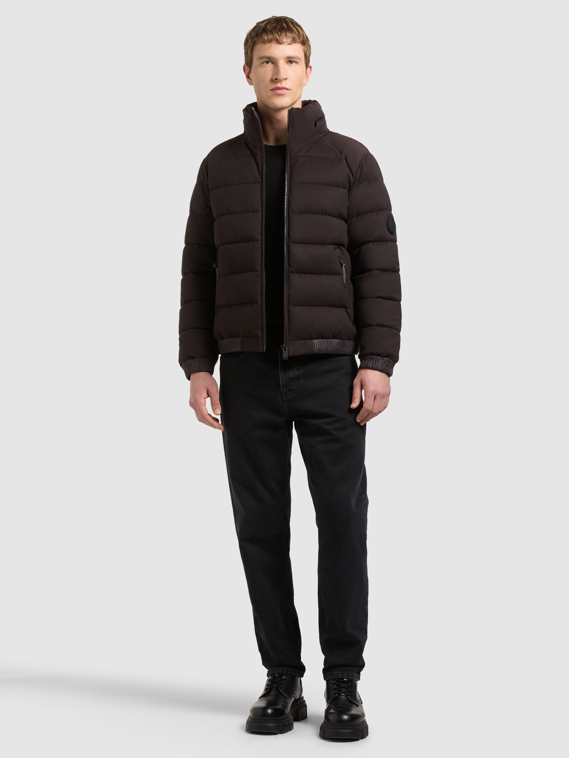 khujo Winterjacke »CURTIS« mit Kapuze