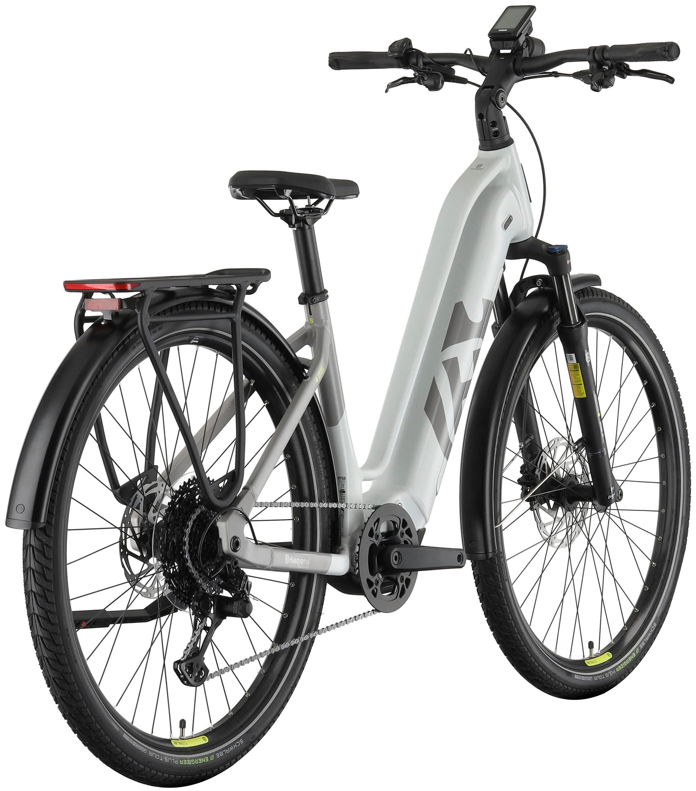 Husqvarna E-BICYCLES E-Bike »E-Trekkingbike Grand Pather 4«, 11 Gang, Tektro, RD-M550, Mittelmotor 250 W, Pedelec, Elektrofahrrad für Herren, Trekkingrad