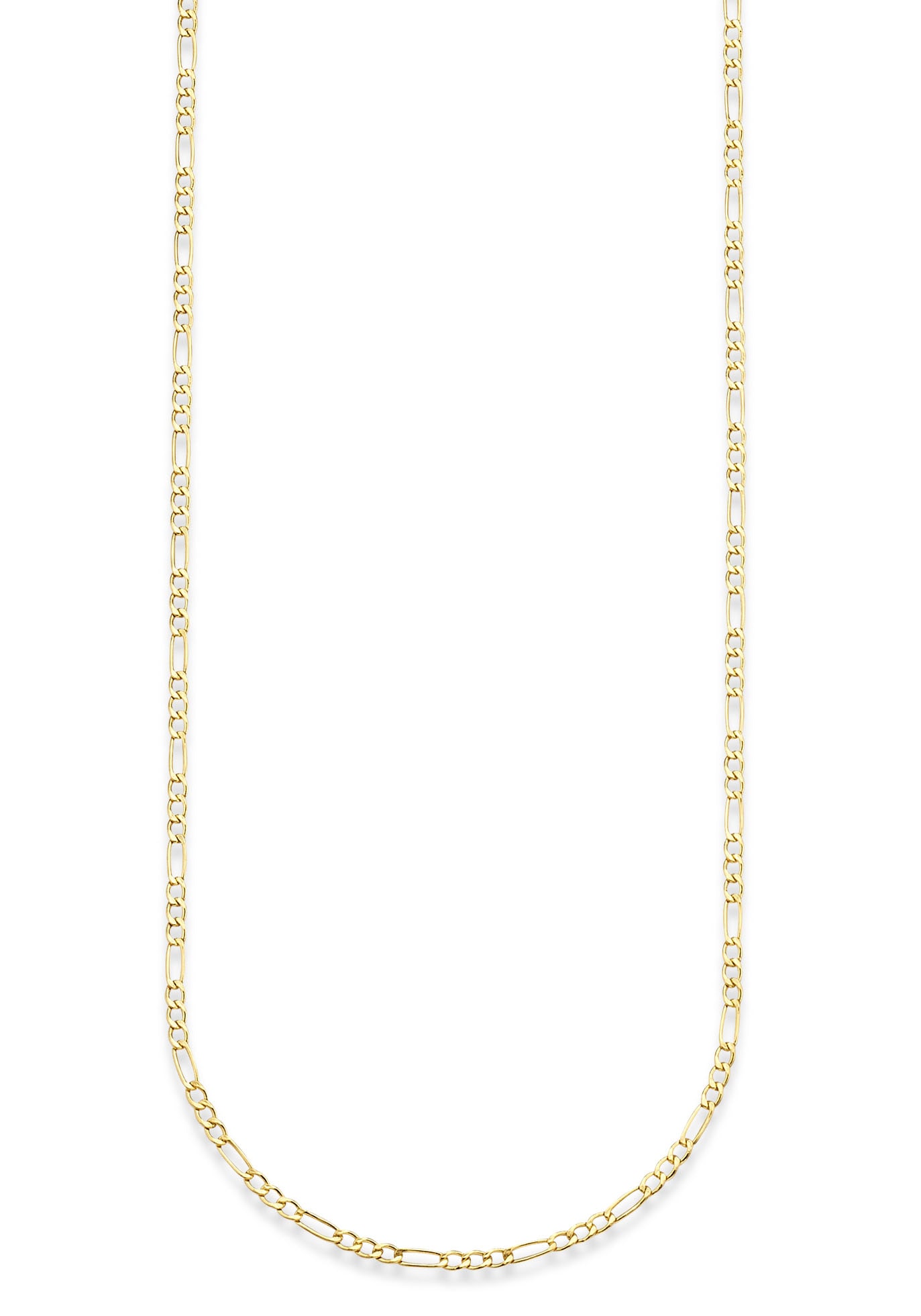 Bruno Banani Kette Halskette schmal Figarokette ohne 333«, in Germany bestellen Geschenk, Made BAUR Gold Anhänger | »Schmuck