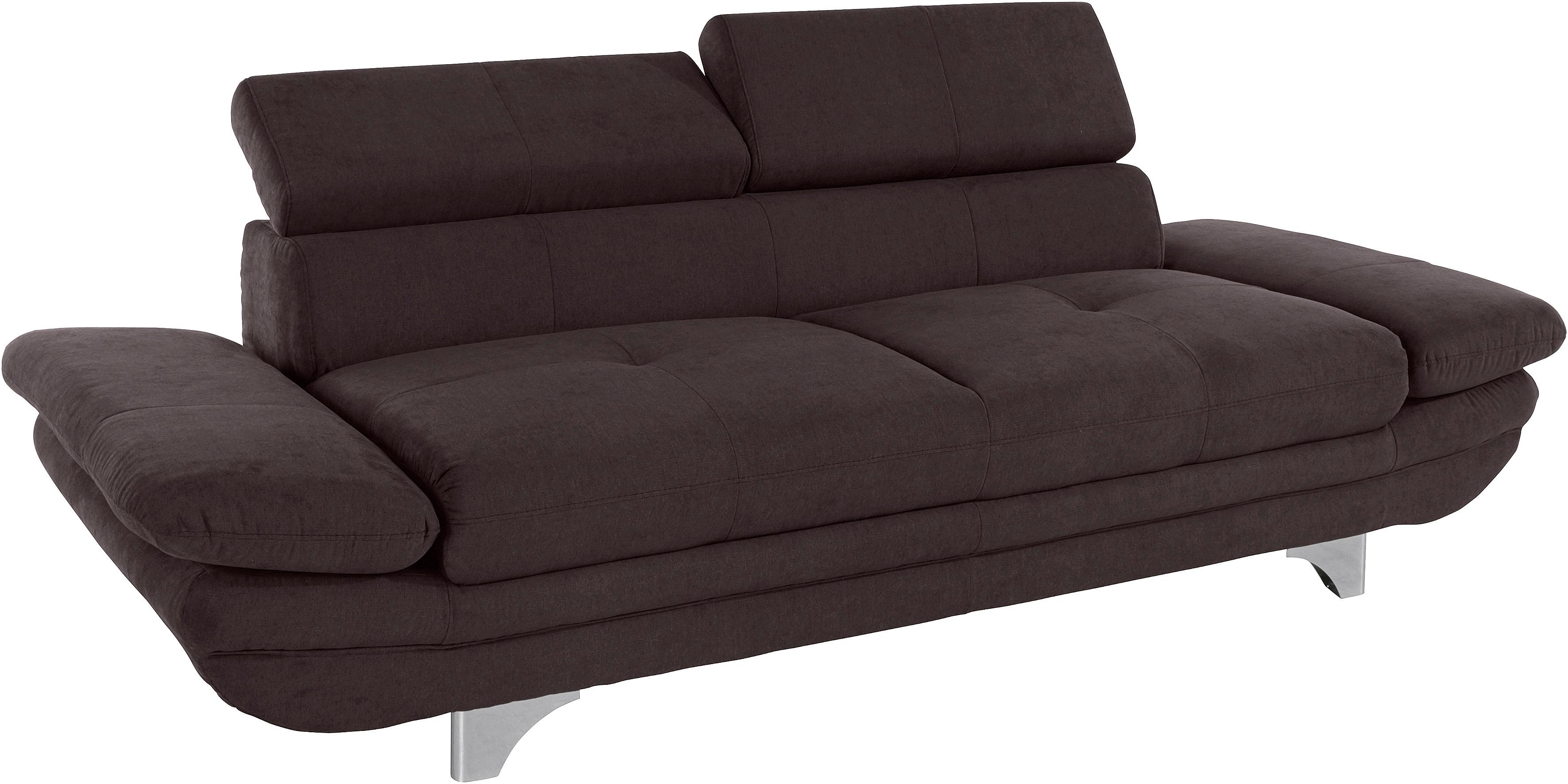 Thumbnail - COTTA 3-Sitzer "Enterprise", Big-Sofa, mit Armteilverstellung & Kopfteilverstellung
