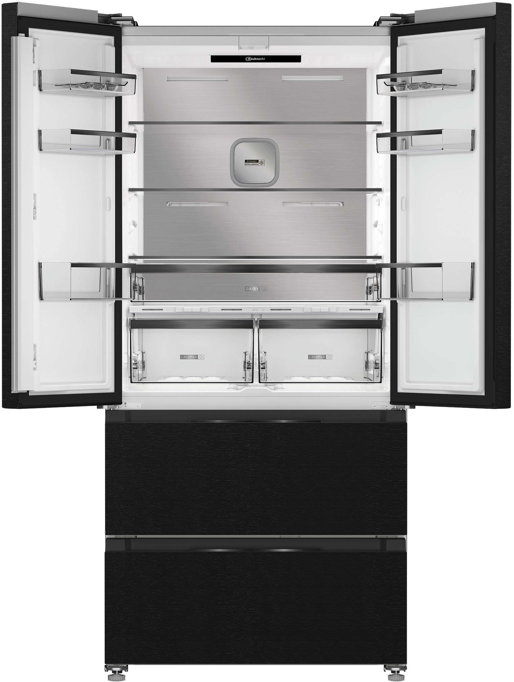 BAUKNECHT French Door KGDD NF 1820XLD BL »KGDD NF 1820XLD BL«, NoFrost, FreshShield