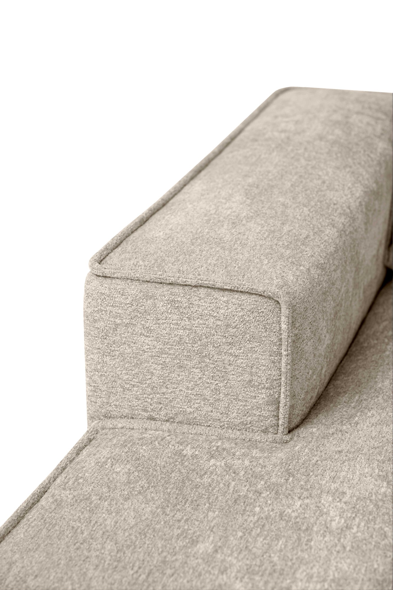 Places of Style Wohnlandschaft »Oland«, U-Form, im zeitlosem Design und hochwertiger Verabeitung