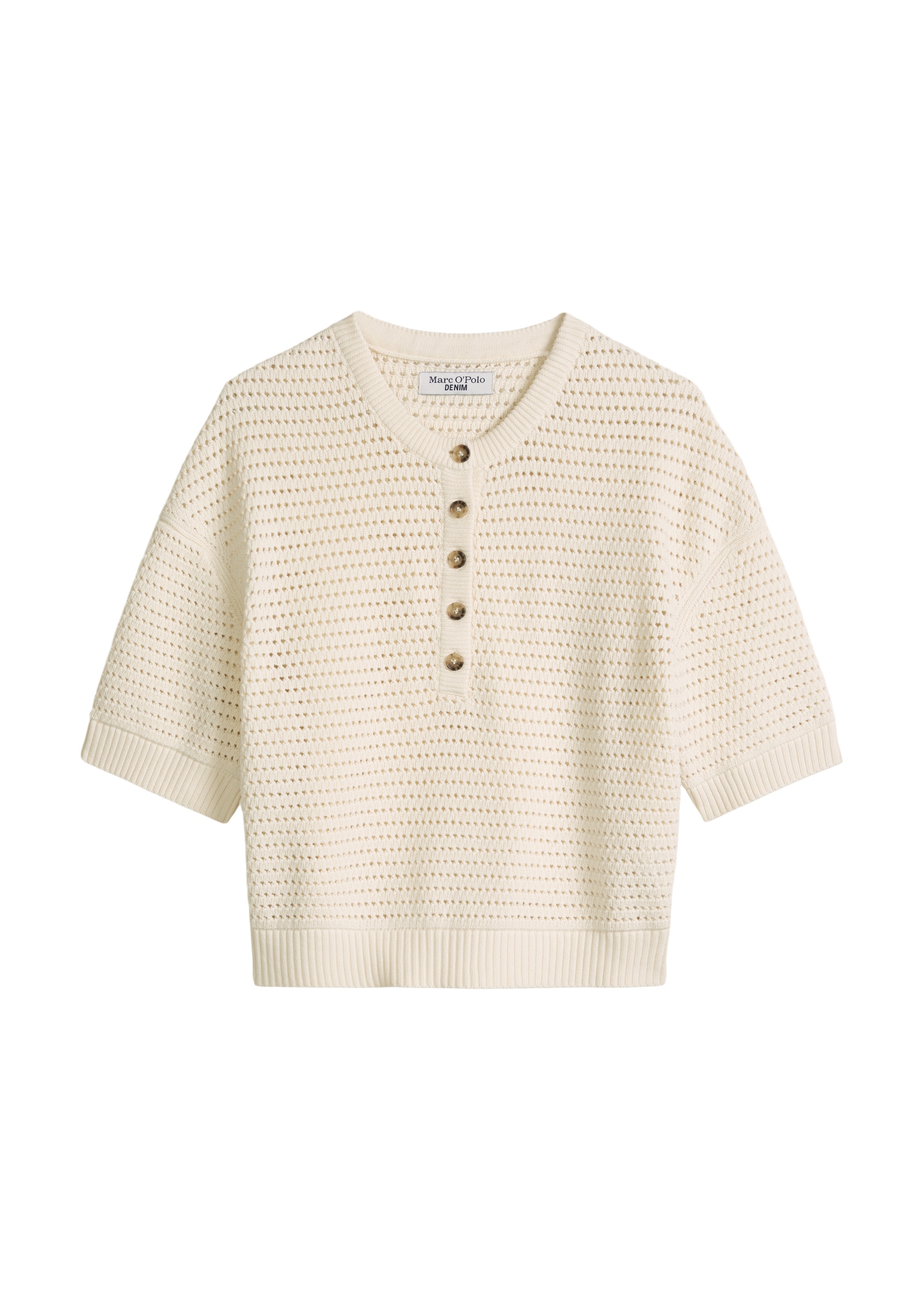 Marc O'Polo DENIM Strickpullover »aus Organic Cotton«