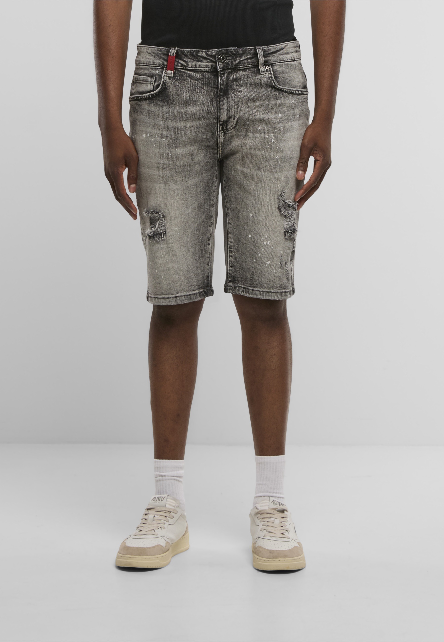 2Y Premium Shorts »2Y Premium Victor Ripped Slim Fit Shorts«