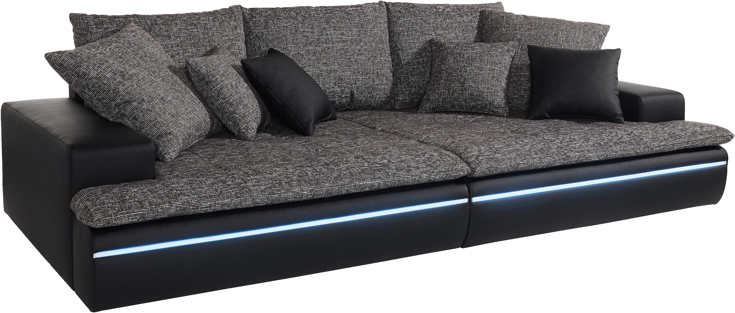 Mr. Couch Big-Sofa Haiti, wahlweise mit RGB-Beleuchtung