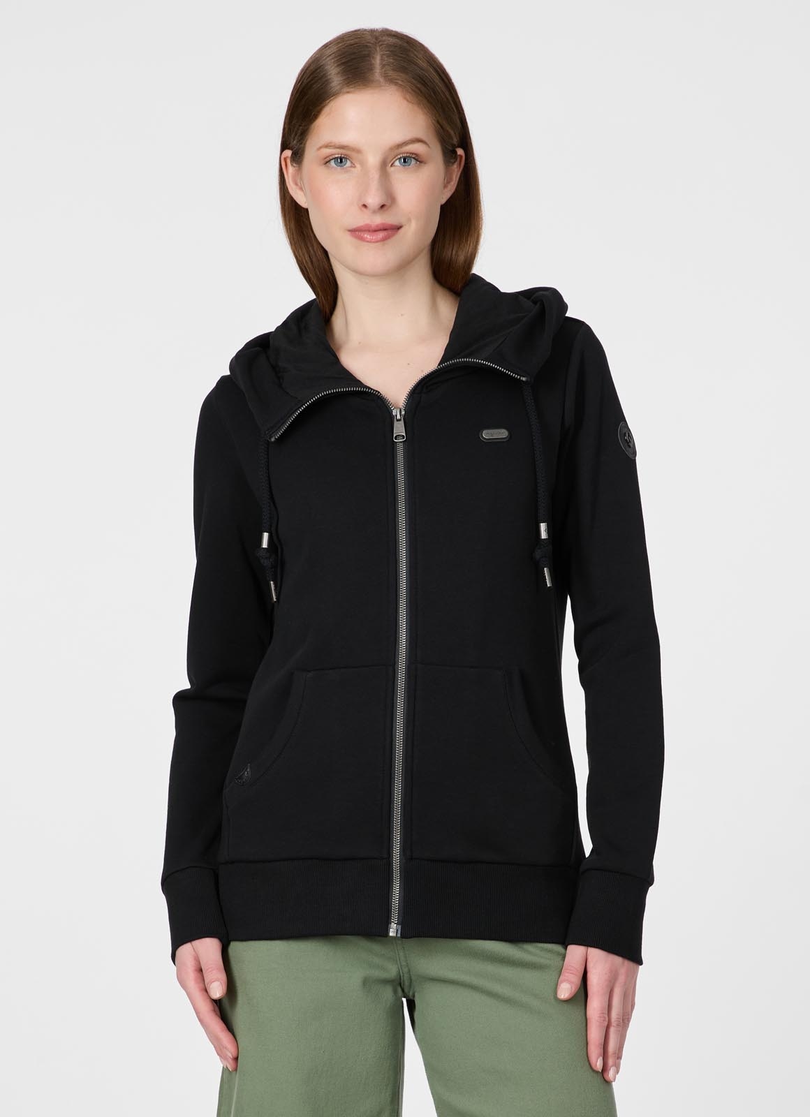 Ragwear Sweatjacke "NESKIA ZIP A" Bestseller aus elastischer Baumwollmischung, innen unbrushed