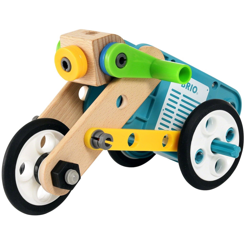 BRIO® Konstruktions-Spielset »Builder Motor-Set«, (121 St.)