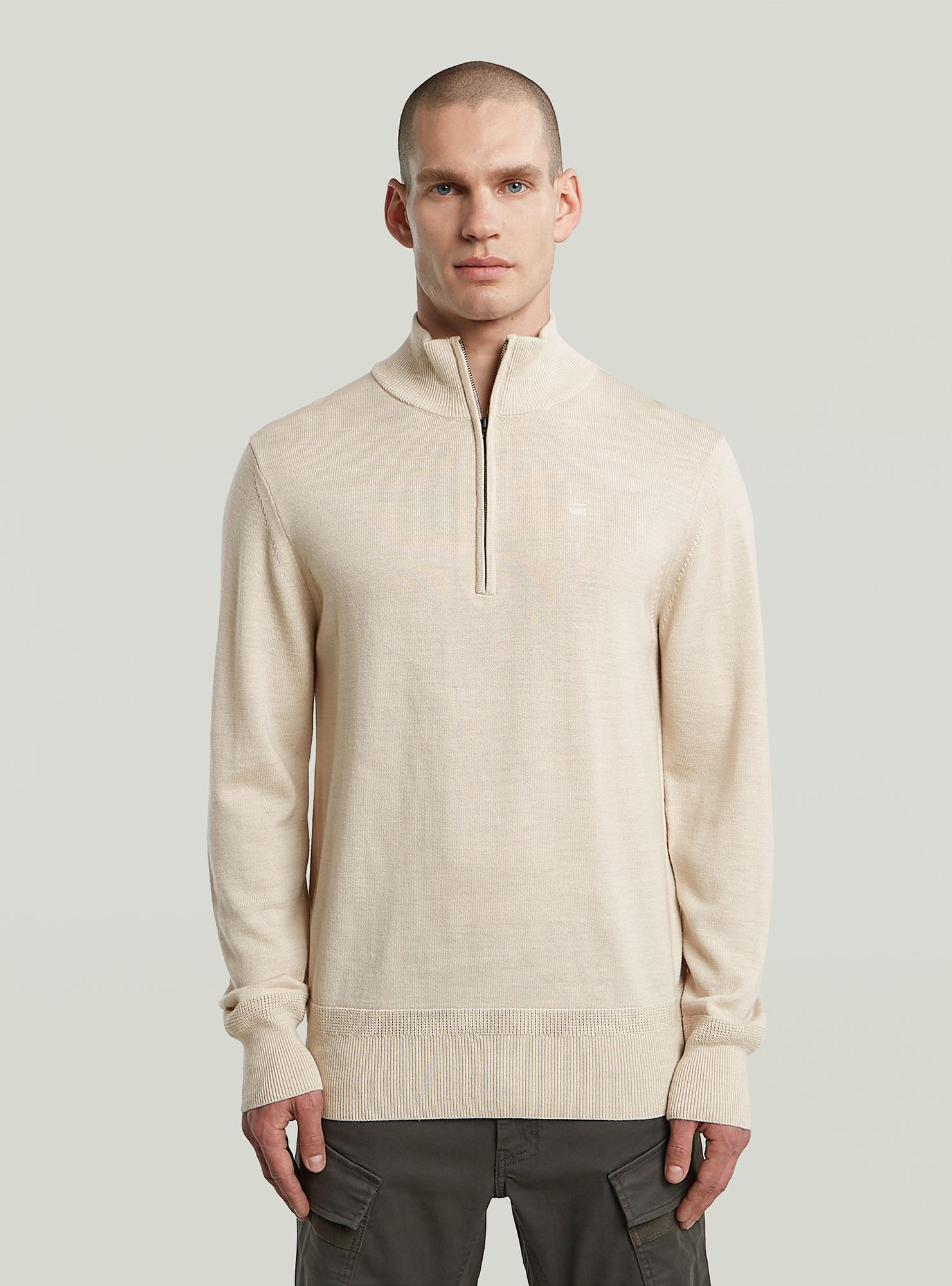 G-STAR "Premium Core Half Zip Knit"