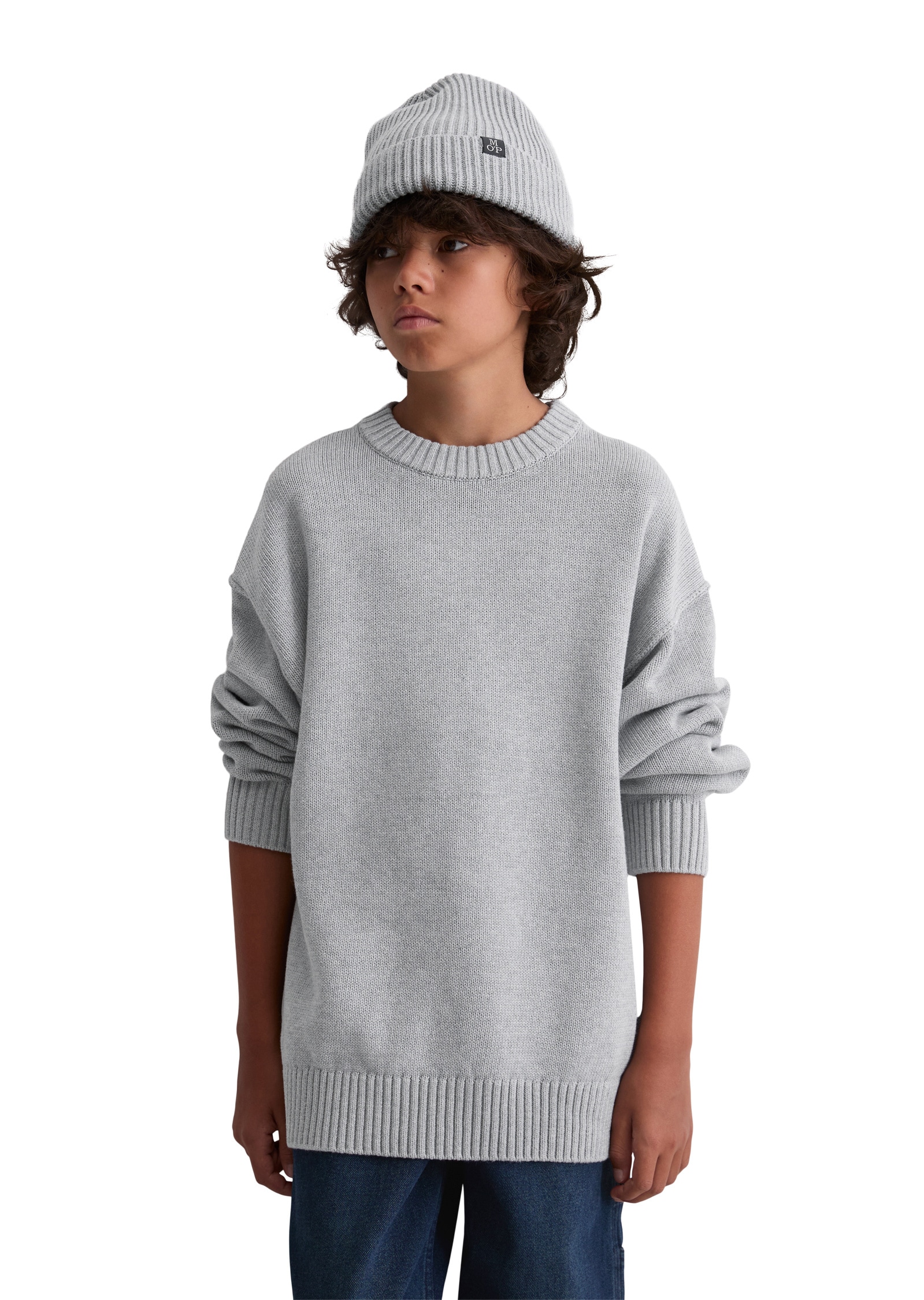 Marc O'Polo Strickpullover »aus reiner Bio-Baumwolle«