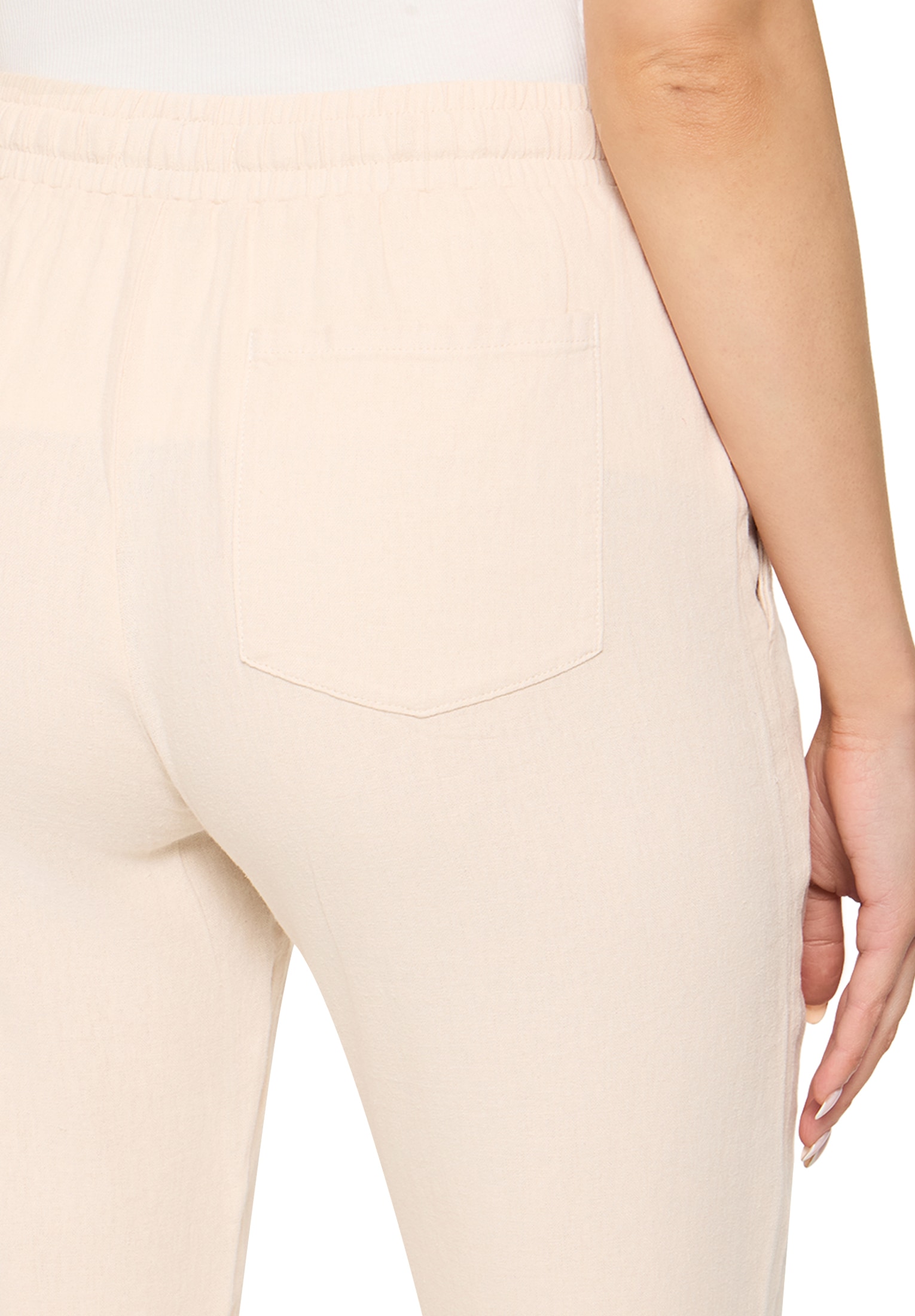 Cartoon Leinenhose »Damen unifarben«