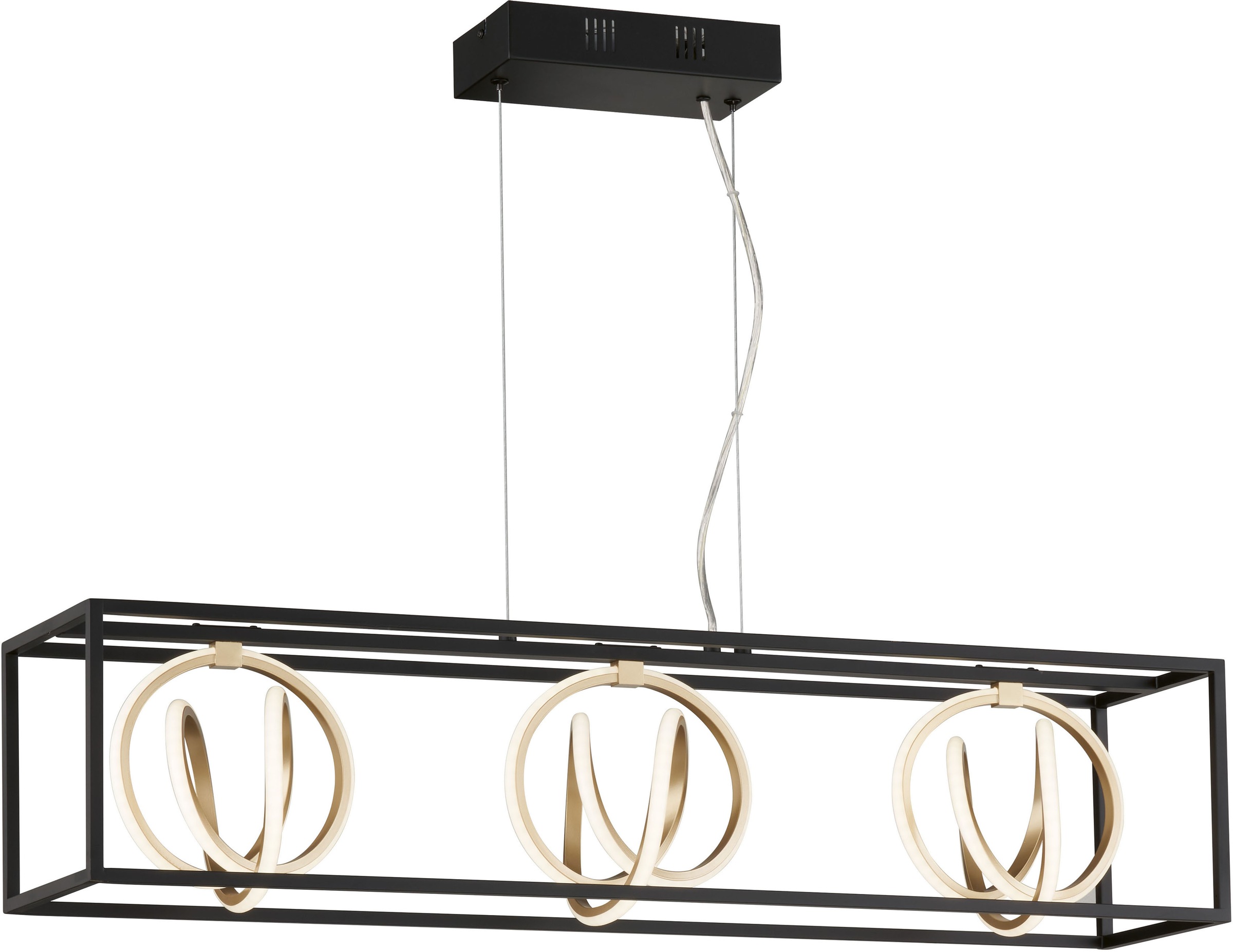 FISCHER & HONSEL Pendelleuchte »Gisi«, 3 flammig, Leuchtmittel LED-Modul | LED fest integriert