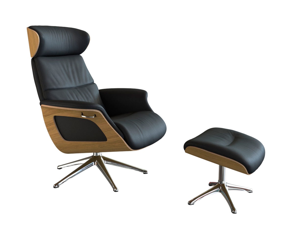 FLEXLUX Relaxsessel "Clement Rücken u. Kopfverstellung, ergonomisch, Aircha günstig online kaufen