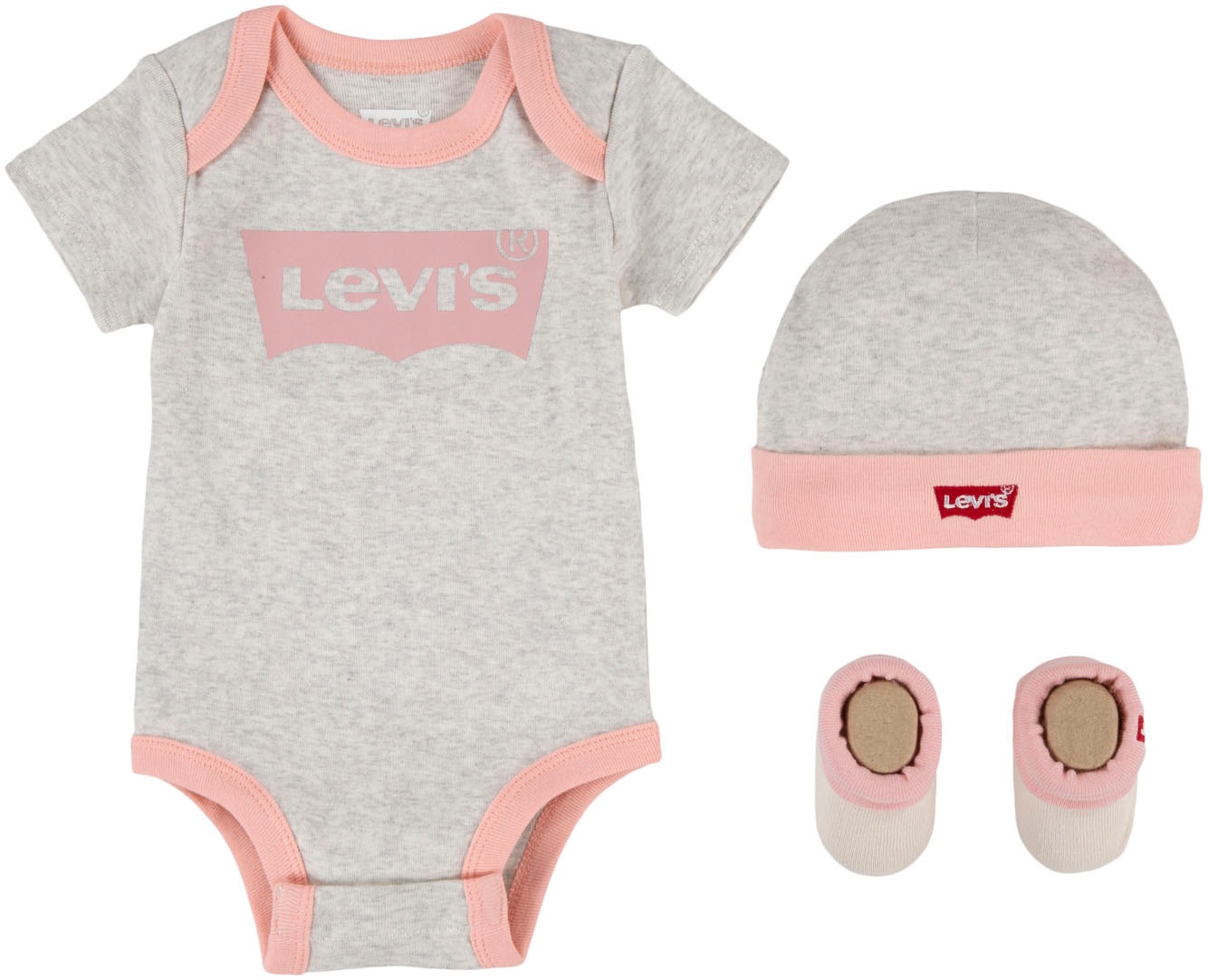 Levis Kids Body "Neugeborenen-Geschenkset", (Set, 3 tlg.), BABY unisex