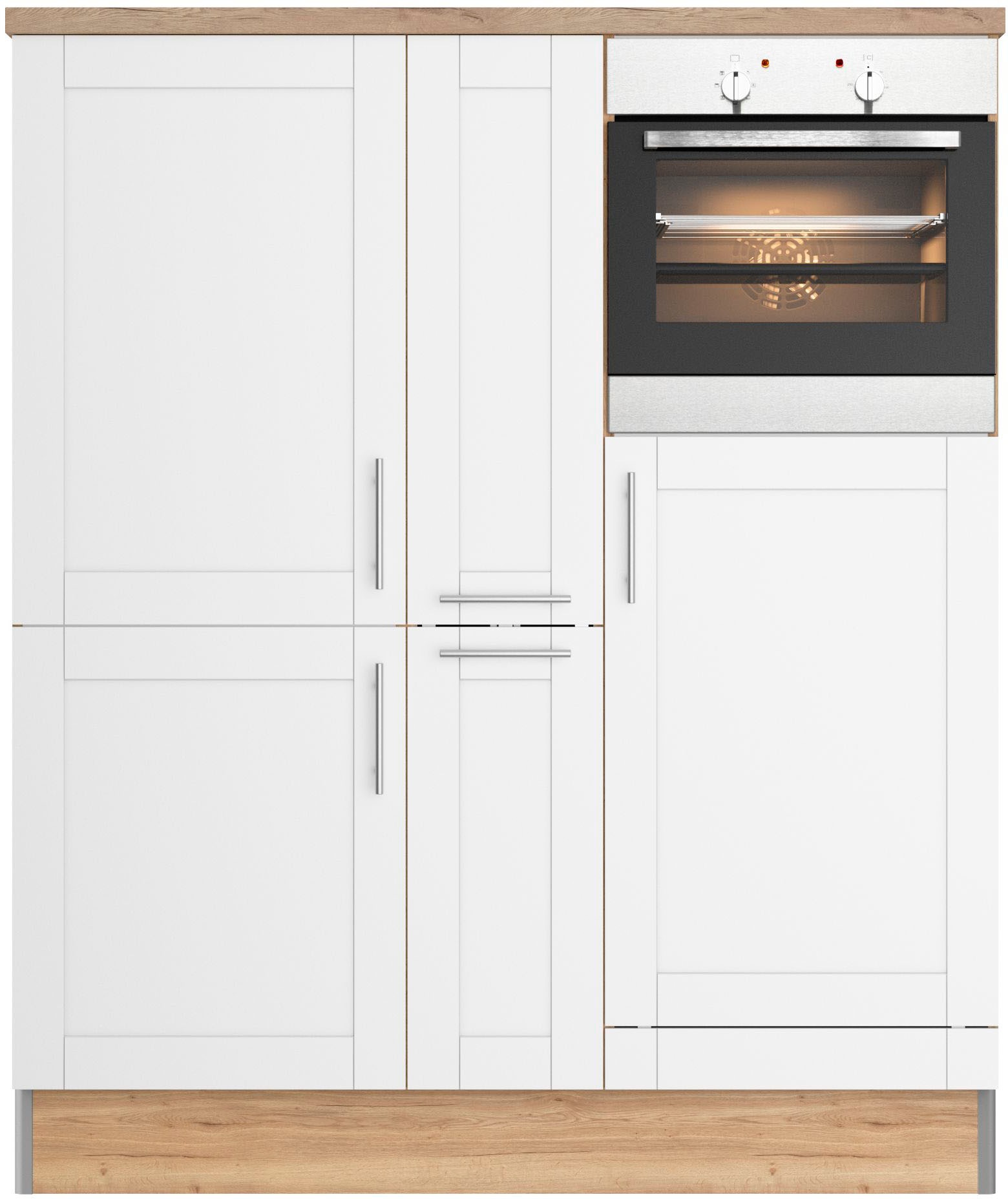KOCHSTATION Pantryküche "KS-Ahus", Breite 150 cm,wahlweise mit E-Geräten,So günstig online kaufen