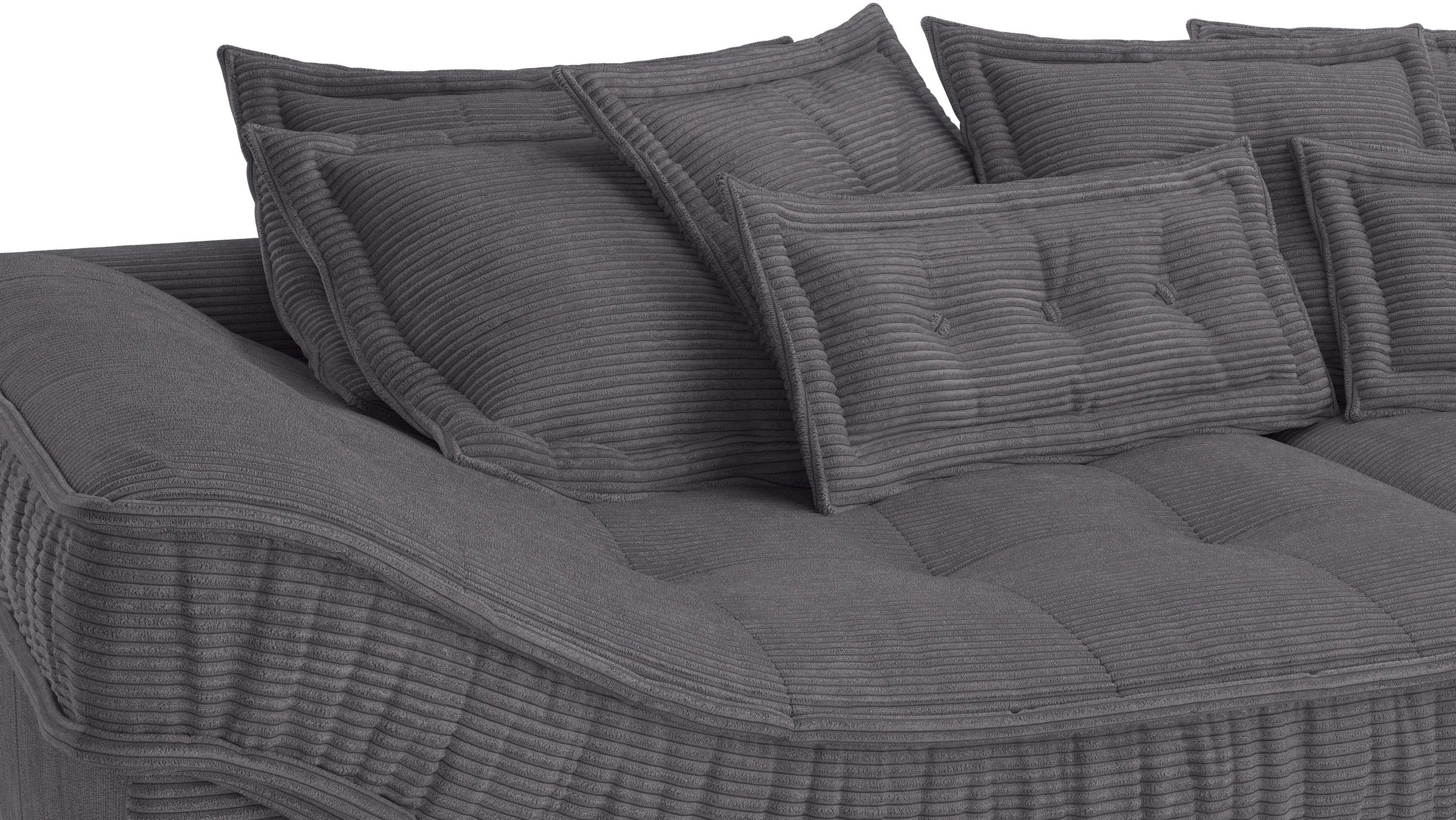 Mr. Couch Ecksofa »Diwan II DuraFlex L-Form«, DuraFlex-Kaltschaumpolsterung, bis 140 kg, 4 Bezugsqualitäten