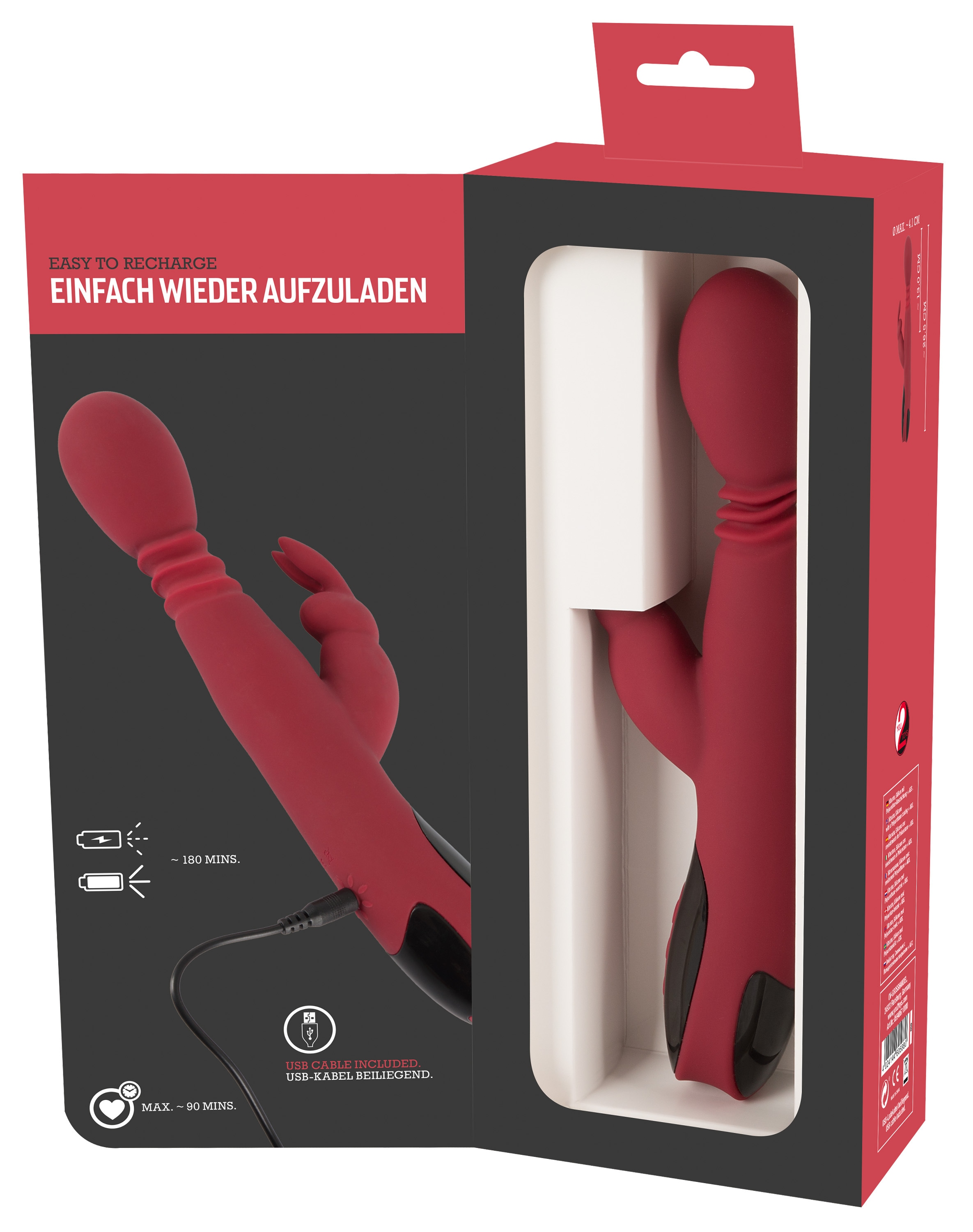 You2Toys Vibrator »Vibrator Silicone Rabbit Vibrator«