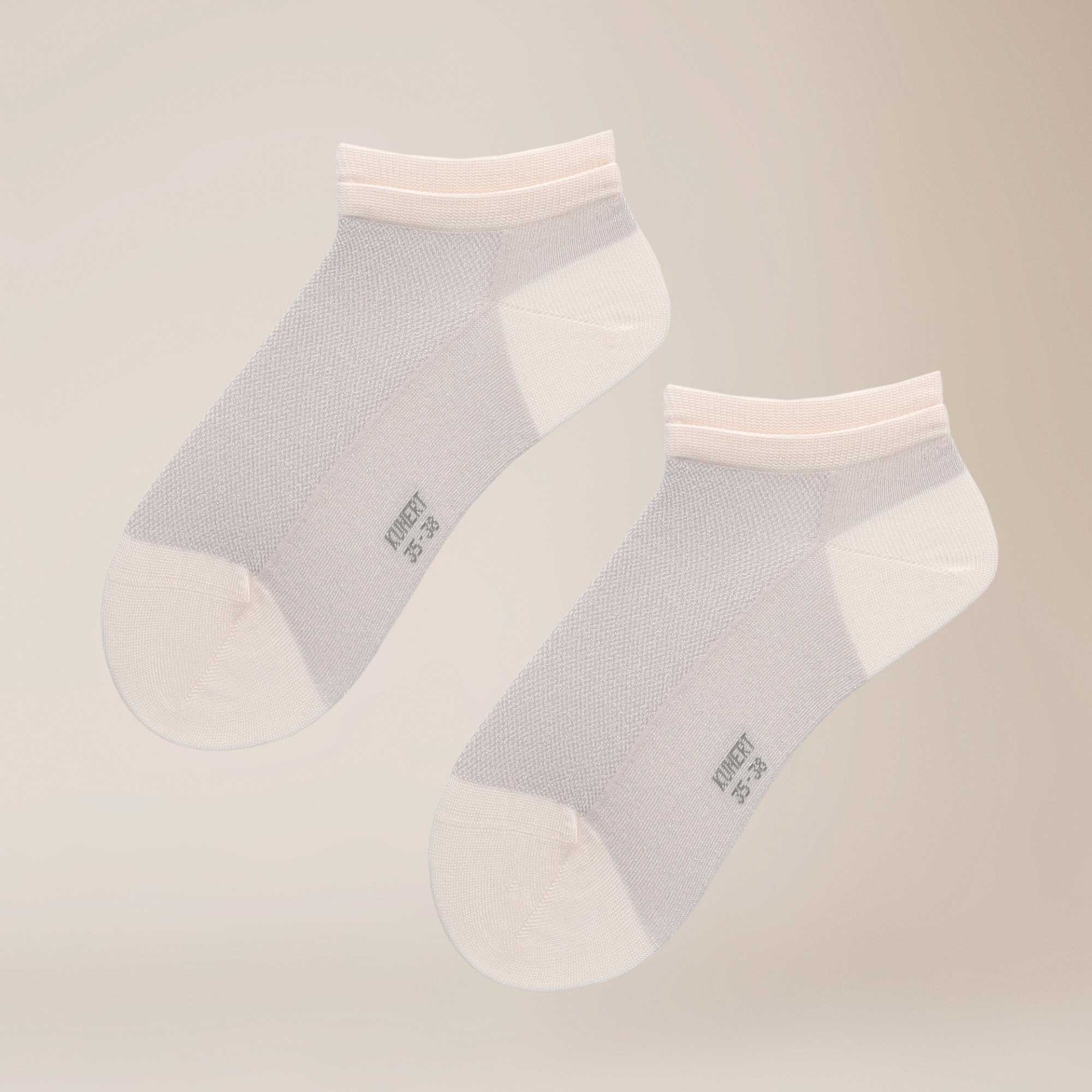 KUNERT Sneakersocken "Sneaker Sparkling Essential"