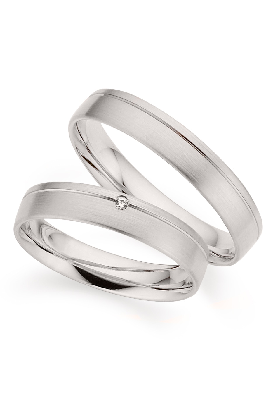 Phönix Trauring Women's Wedding Ring Silver 62