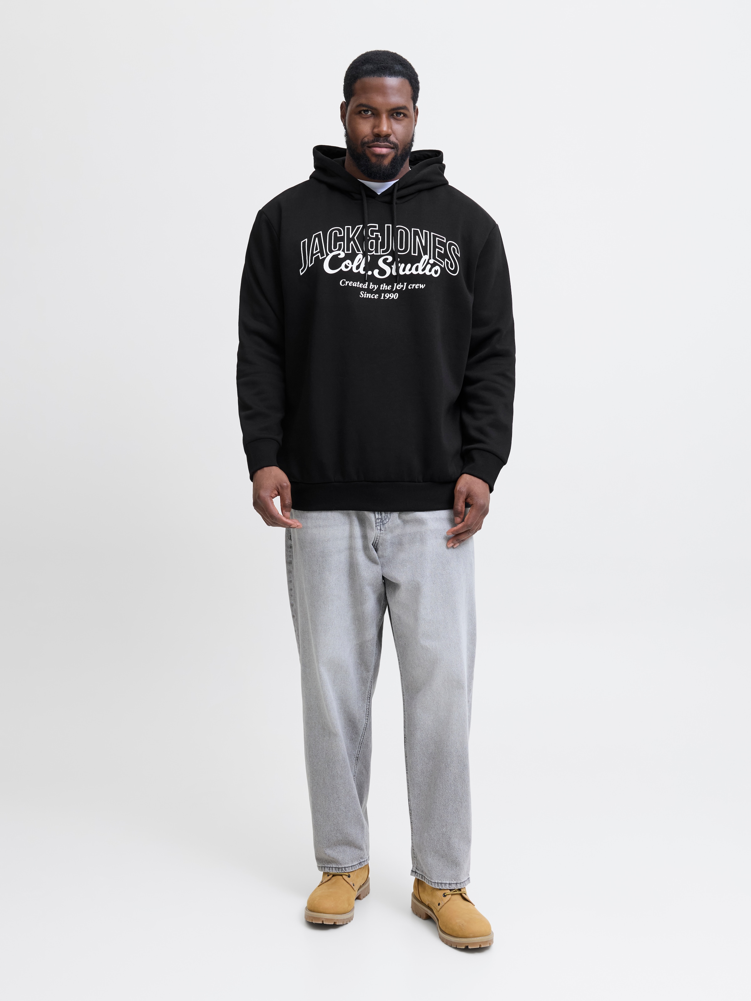 Jack & Jones PlusSize Kapuzensweatshirt »JJMAKOTO SWEAT HOOD PLS«
