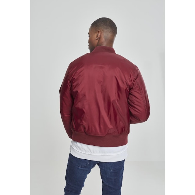 URBAN CLASSICS Sommerjacke »Herren Basic Bomber Jacket«, (1 St.), ohne  Kapuze ▷ für | BAUR