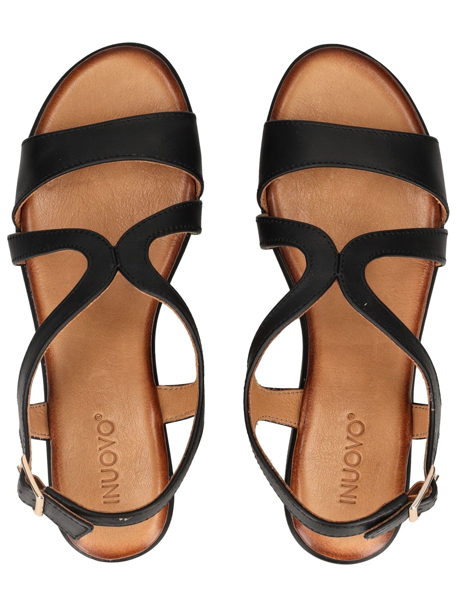 INUOVO Keilsandalette »INUOVO Sandalen Leder«